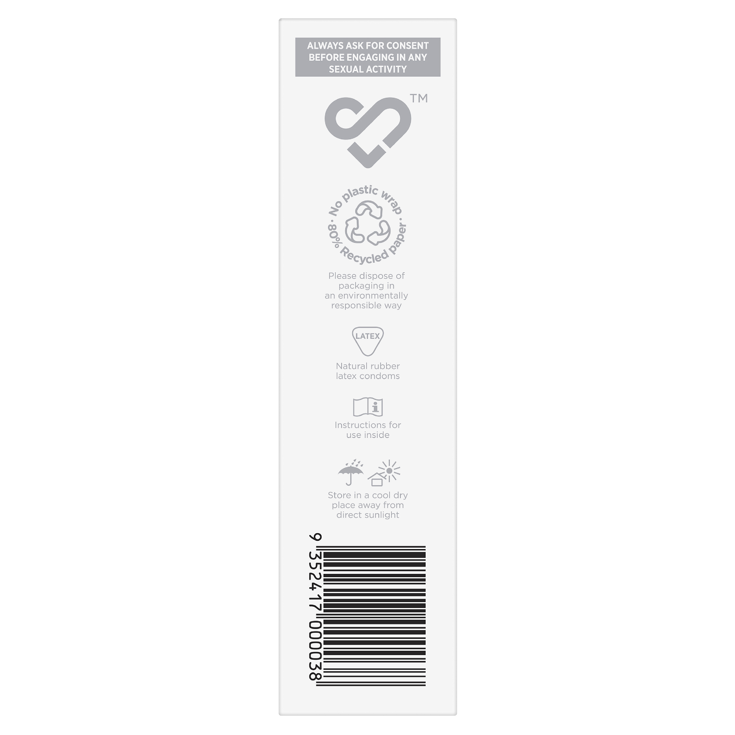 LIFESTYLES ZERO CONDOMS UBER THIN 10 PACK - Image 3
