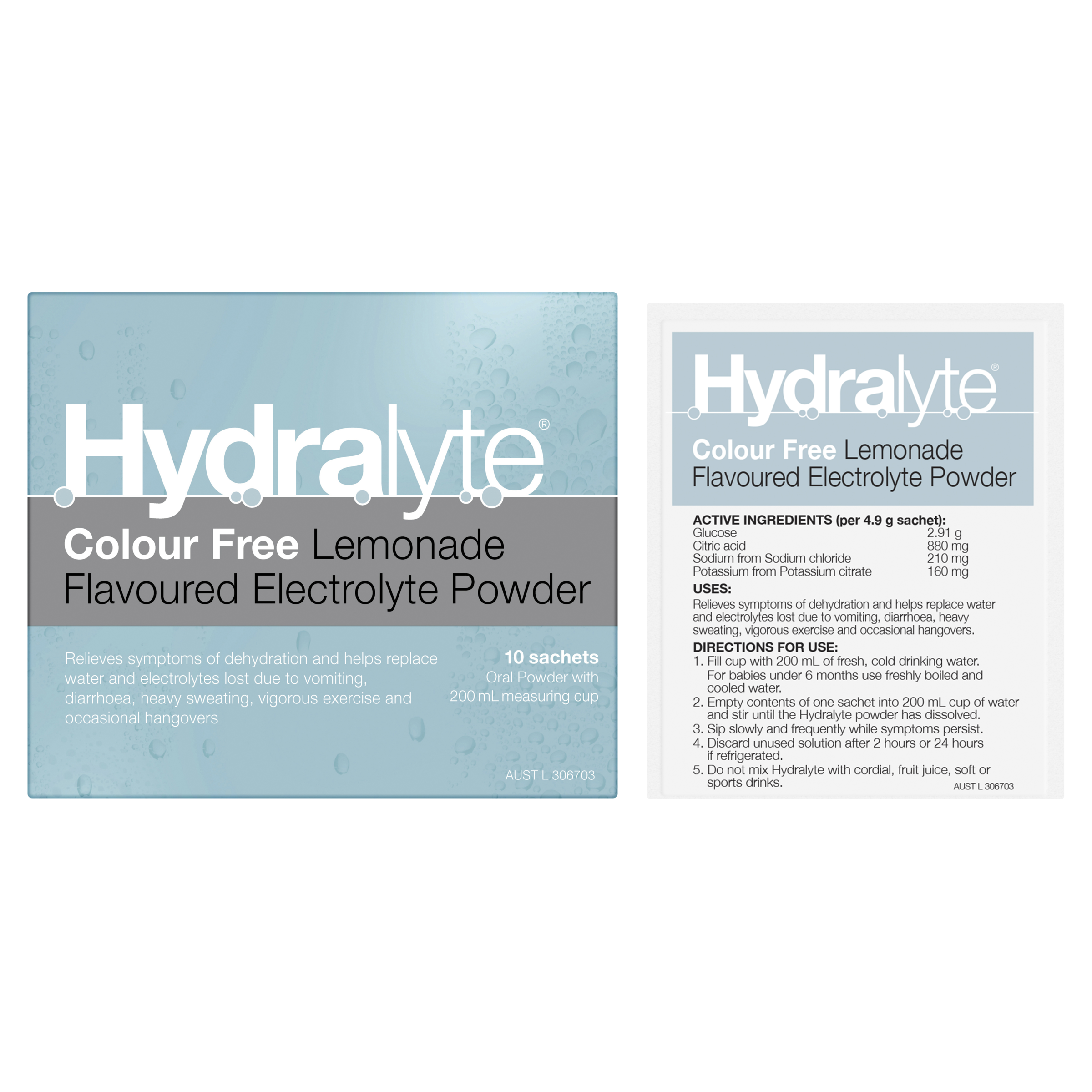 HYDRALYTE POWDER SACHETS LEMONADE 10 PACK - Image 11