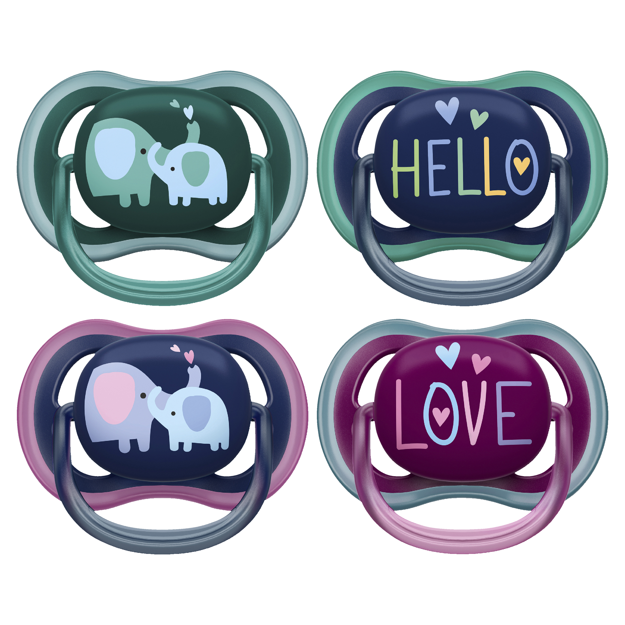 AVENT SOOTHER ULTRA AIR DECO AST 18MTHS+ 2 PACK - Image 2