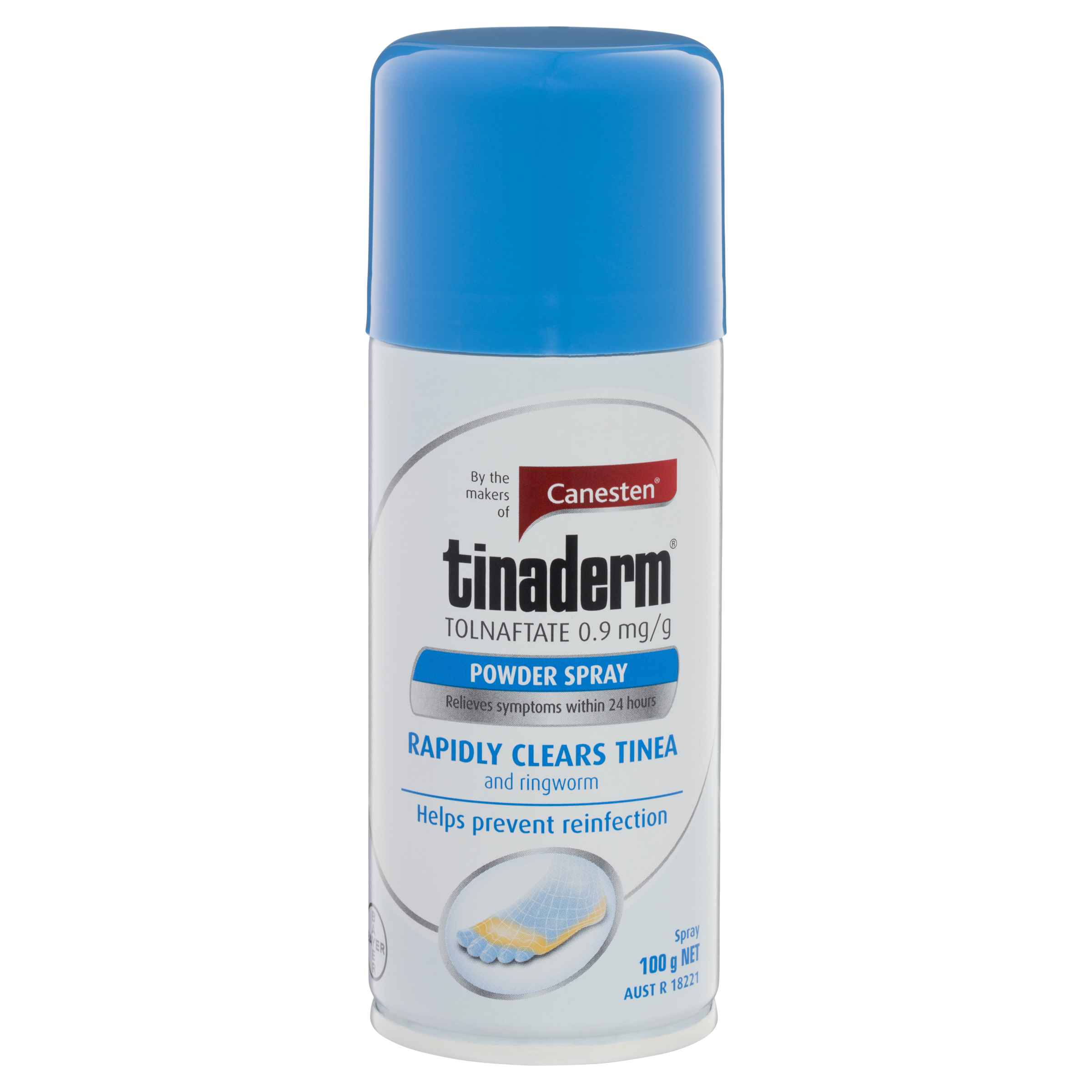 TINADERM POWDER SPRAY 100G