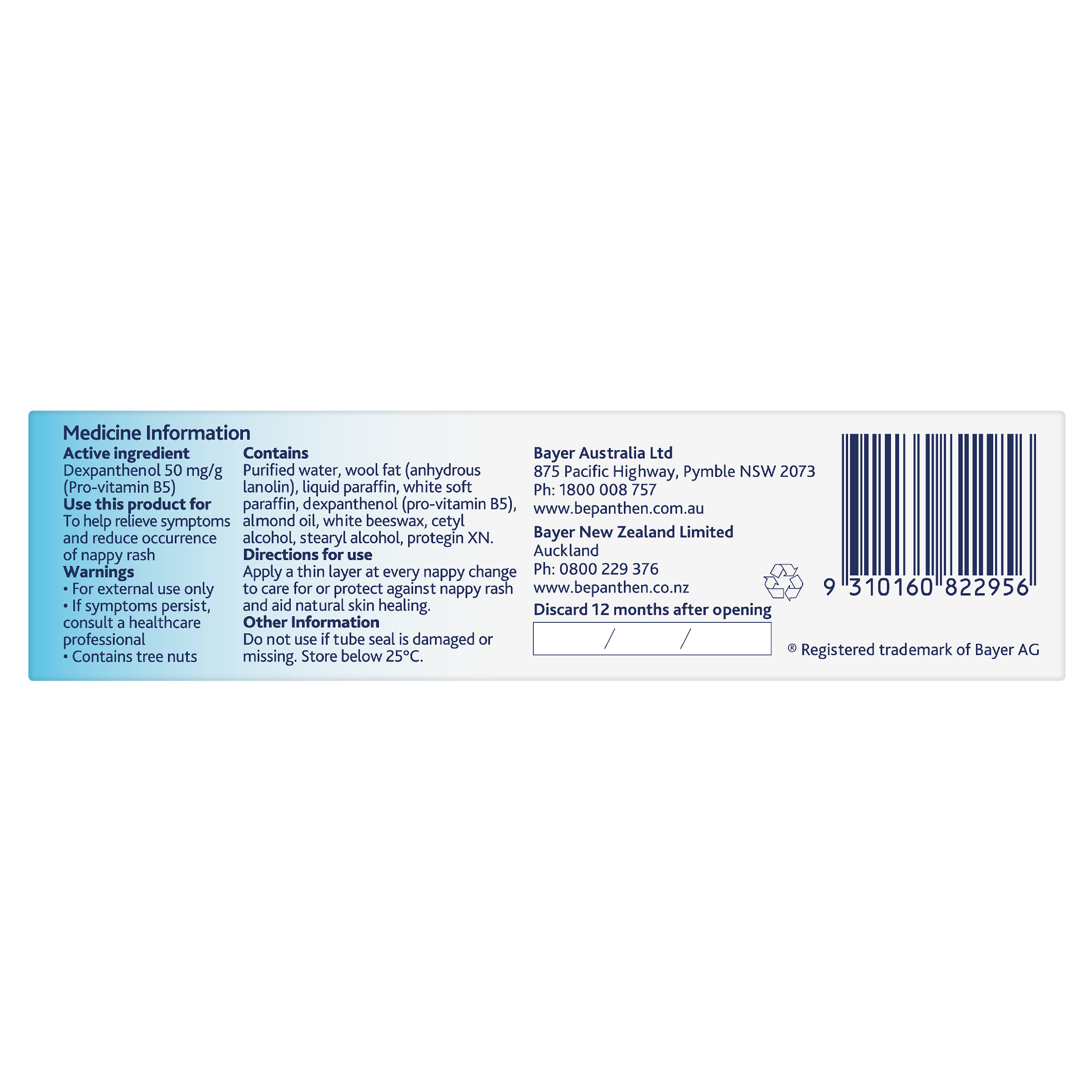 BEPANTHEN OINTMENT 30G - Image 7