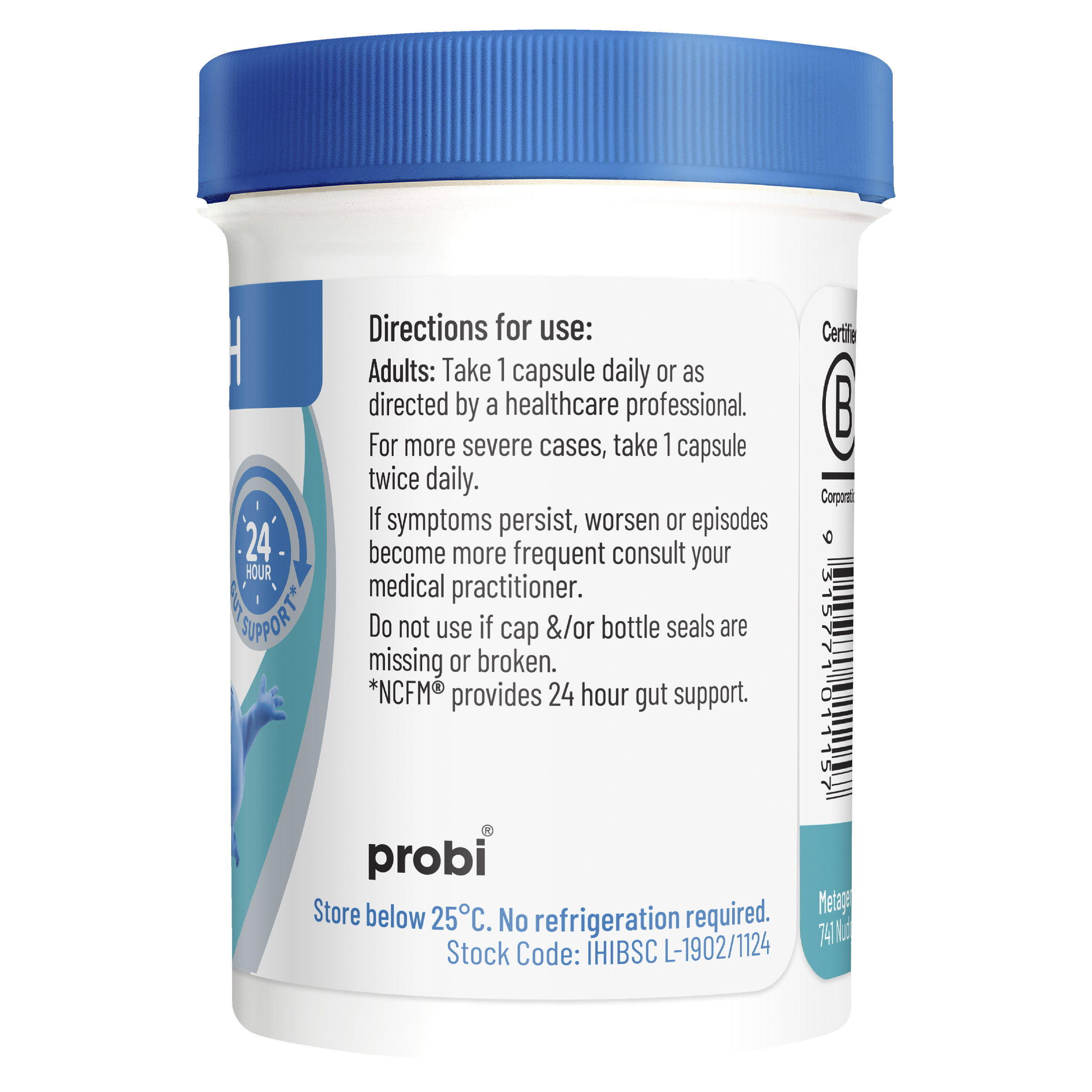 INNER HEALTH IBS CONTROL 30 CAPSULES - Image 2