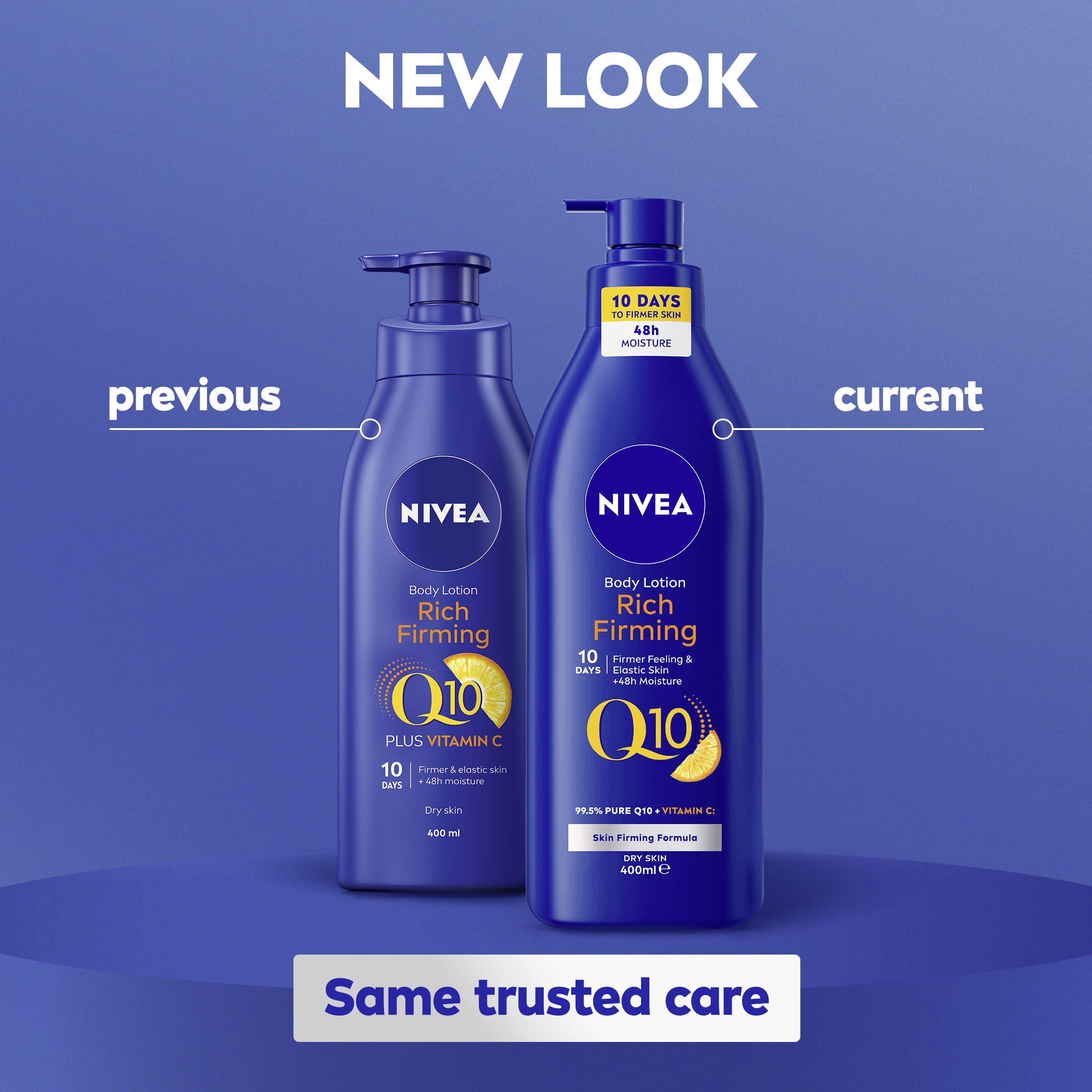 NIVEA Q10 RICH FIRMING BODY LOTION 400ML - Image 8