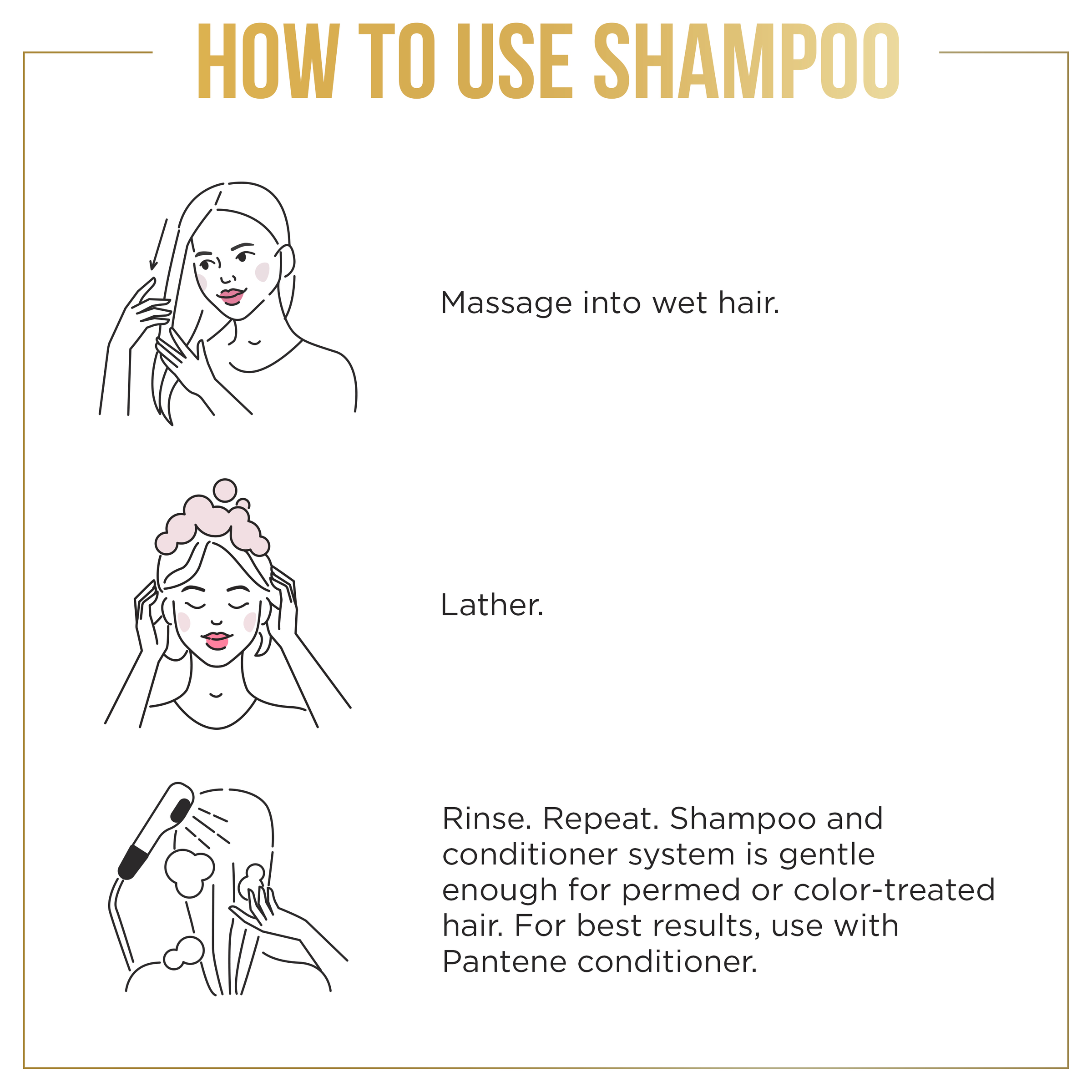 PANTENE COLOUR PROTECTION SHAMPOO 375ML - Image 3