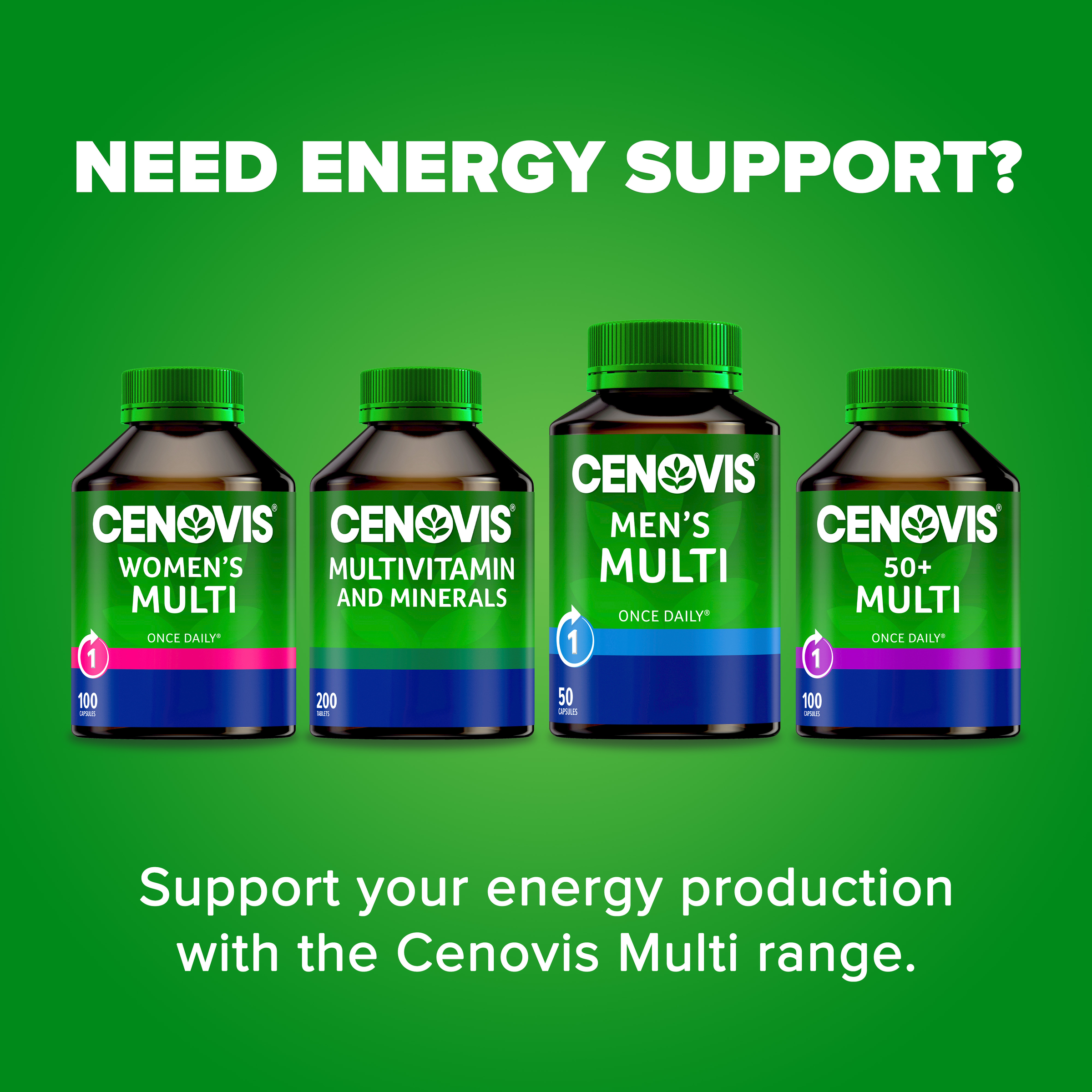 CENOVIS MENS MULTI 100 CAPSULES - Image 6