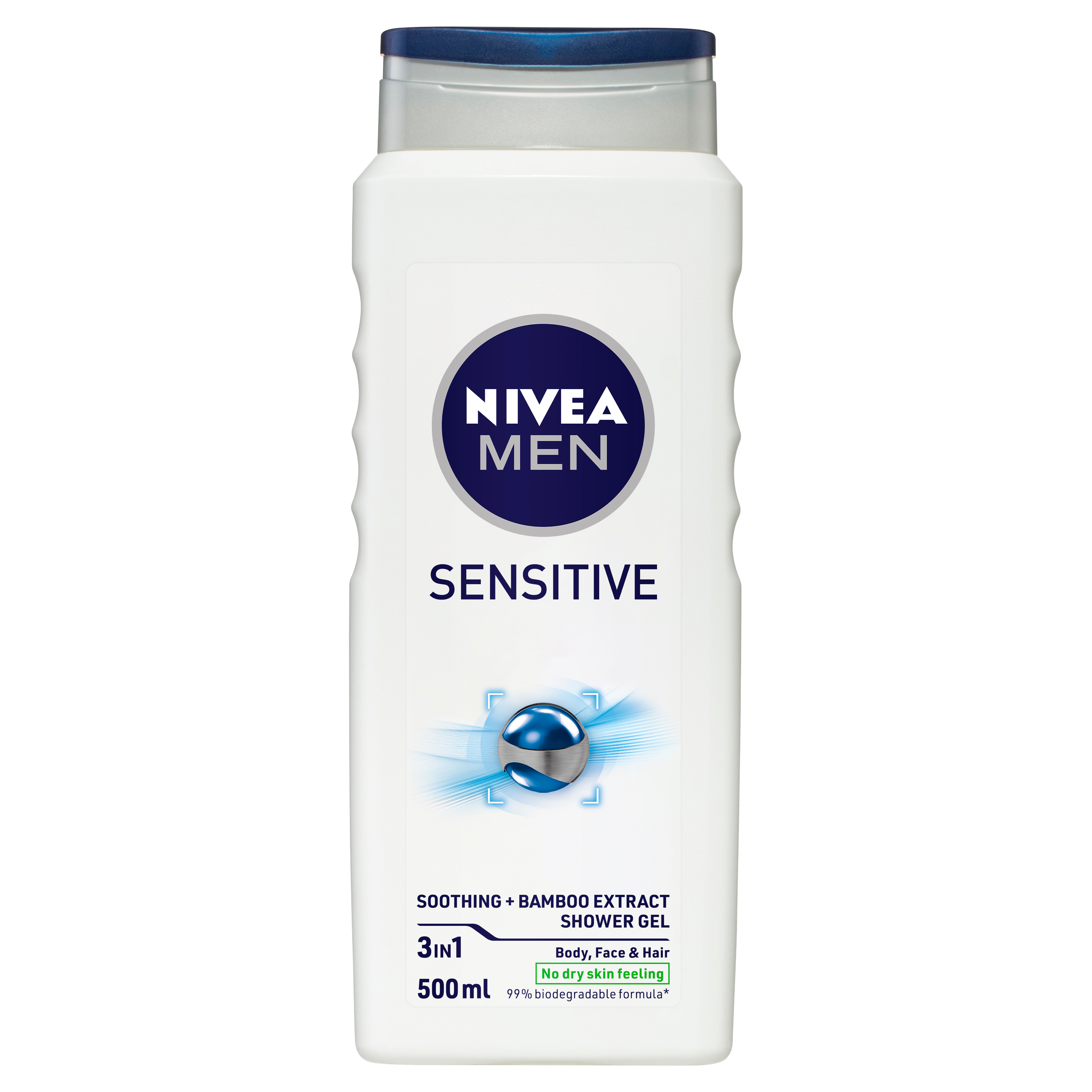 NIVEA MEN SHOWER GEL SENSITIVE 500ML