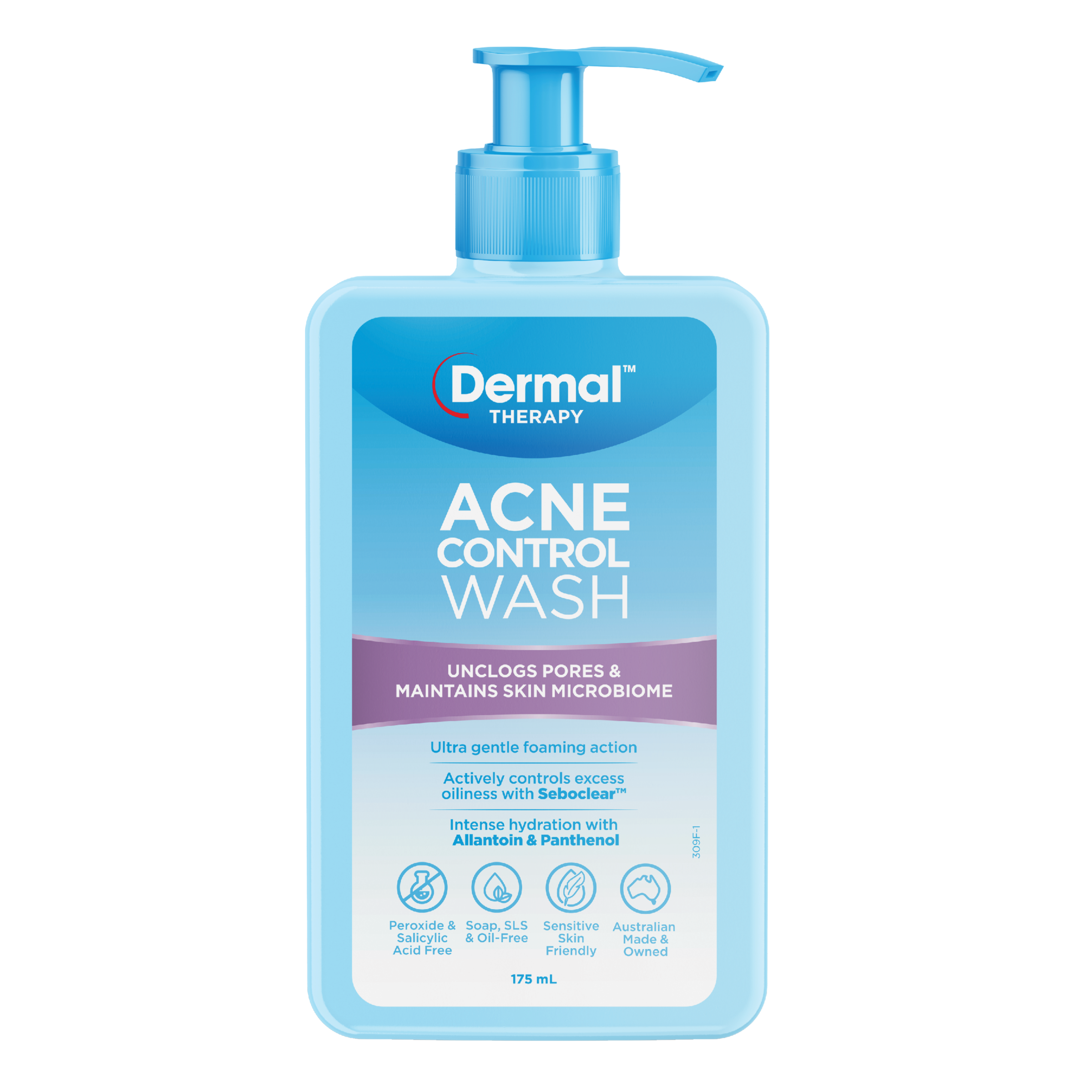 DERMAL THERAPY ACNE CONTROL WASH 175ML