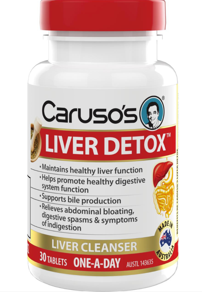 CARUSOS LIVER DETOX 30 TABLETS
