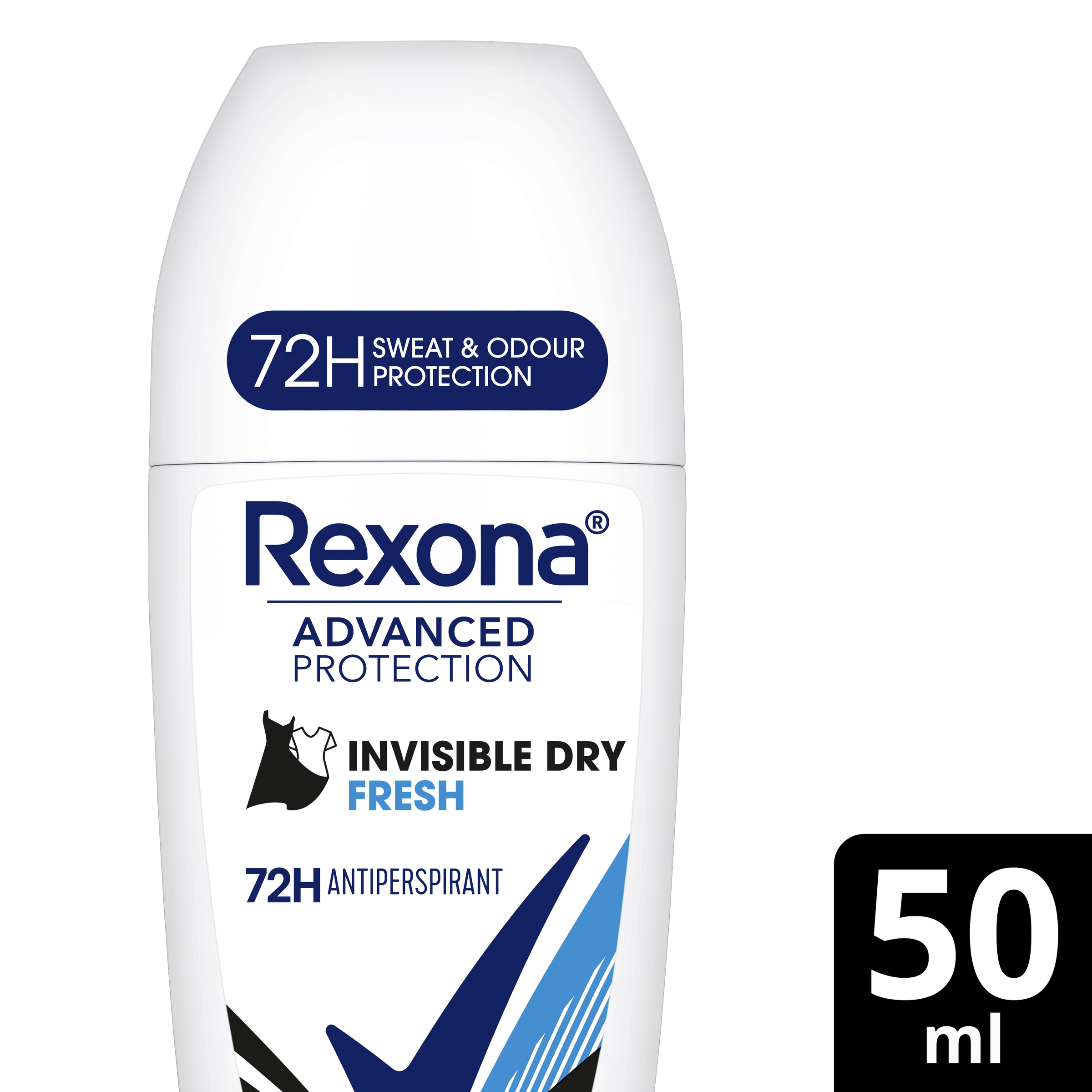 REXONA WOMEN ADVANCED 72HR INVISIBLE FRESH ROLL ON 50ML - Image 3