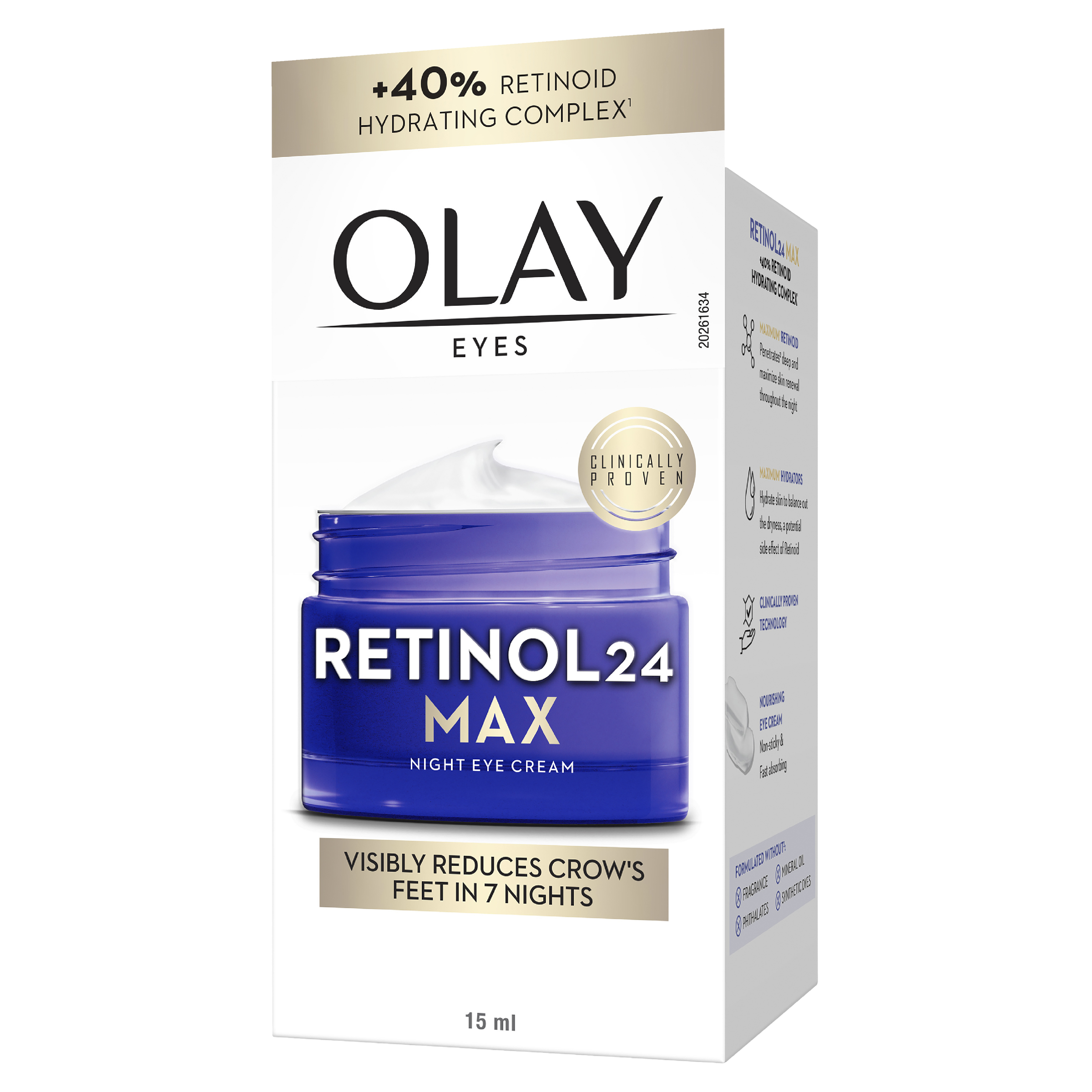 OLAY REGENERIST RETINOL 24 MAX EYE CREAM 15ML