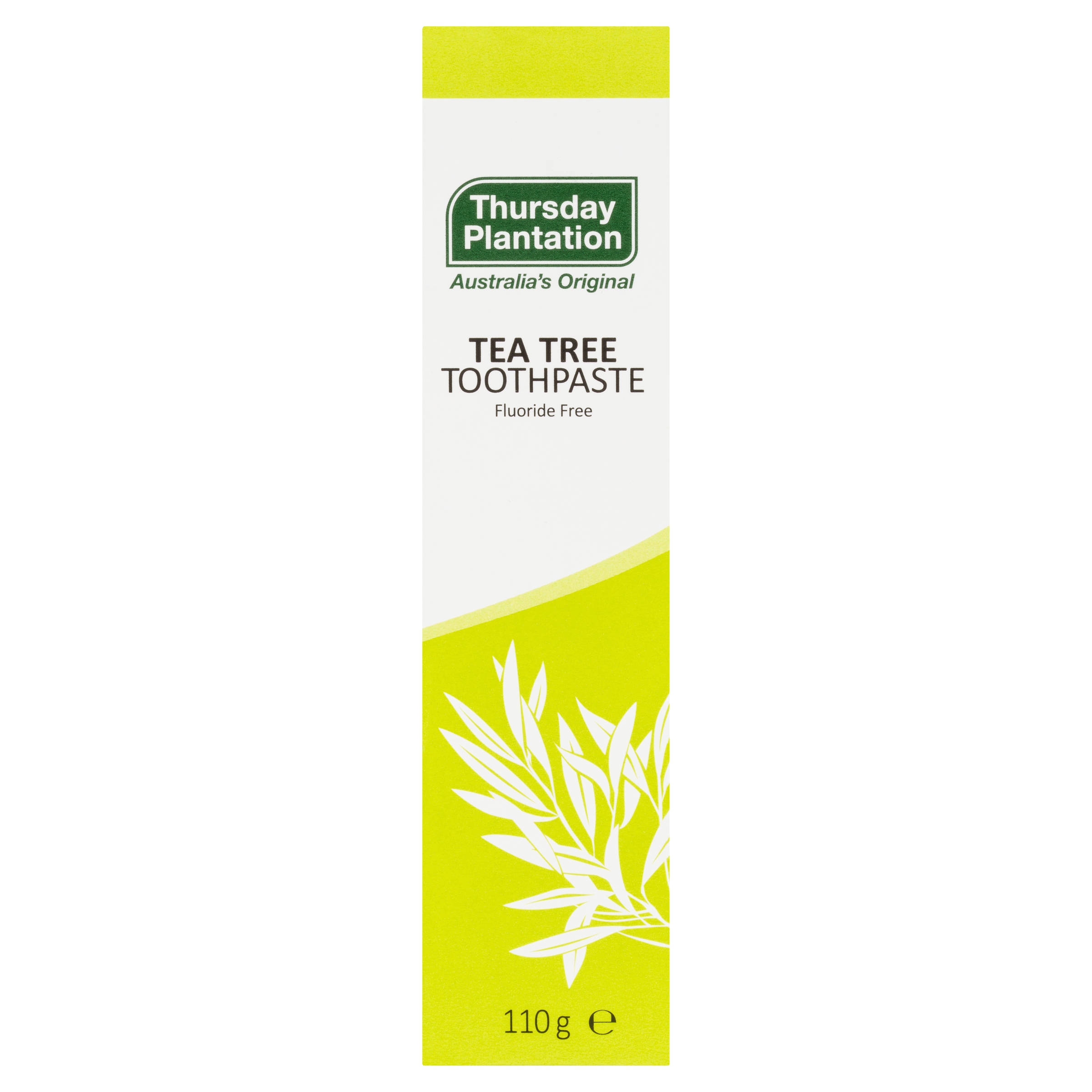 THURSDAY PLANTATION NATURAL TOOTHPASTE TEA TREE OIL 110G - Image 2