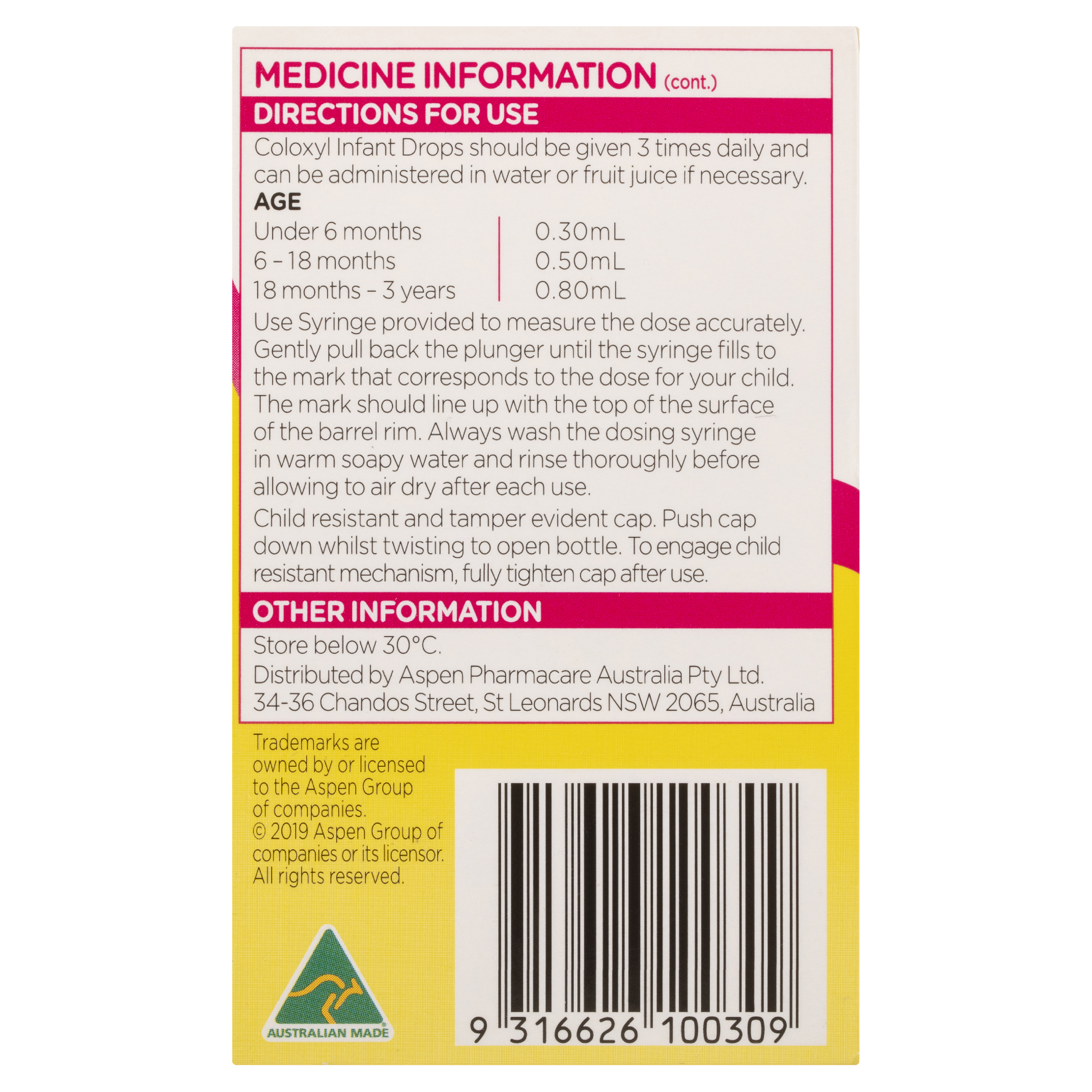 COLOXYL ORAL DROPS 30ML - Image 4