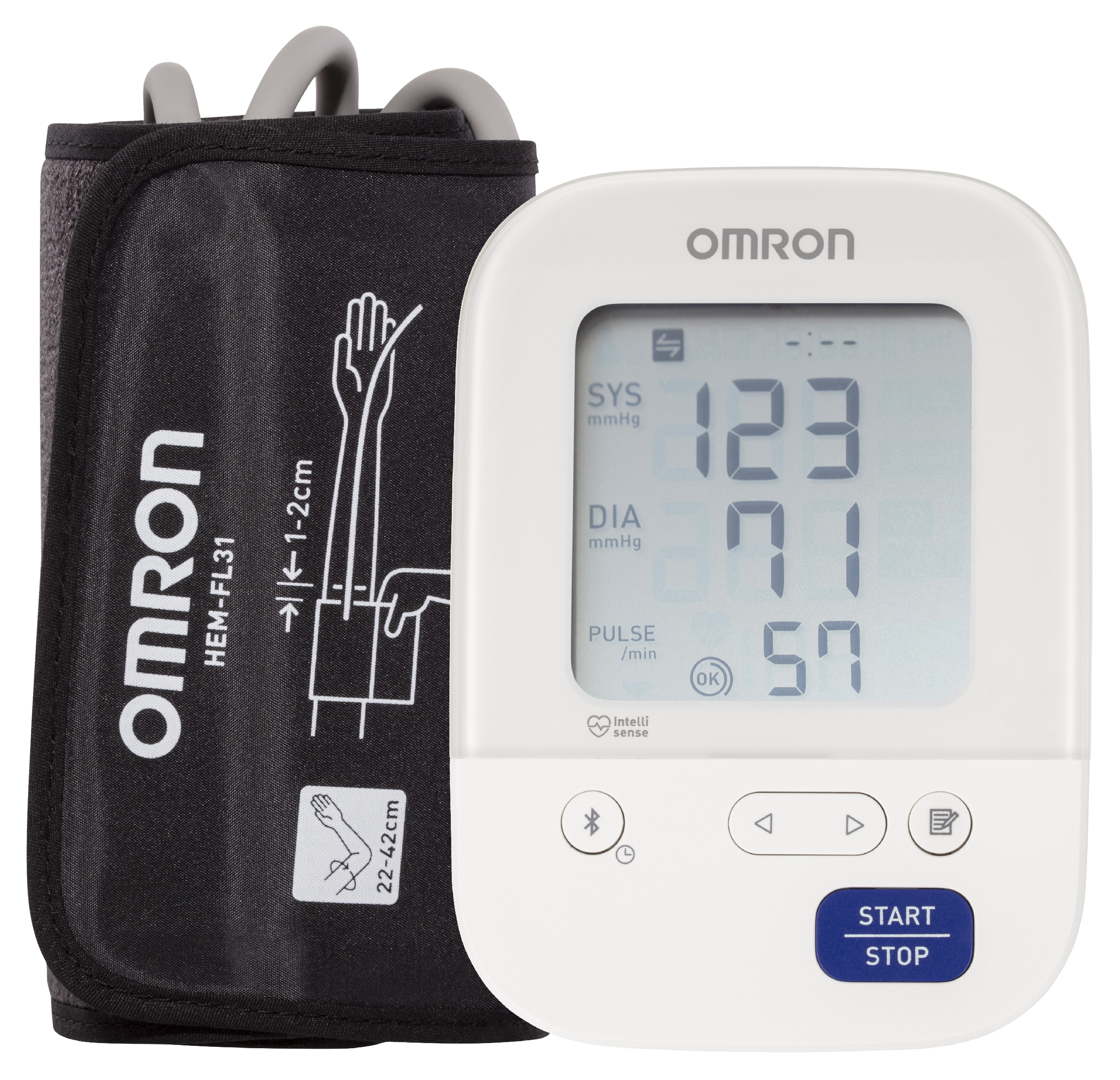 OMRON BLOOD PRESSURE MONITOR BLUETOOTH PLUS HEM7156T - Image 8