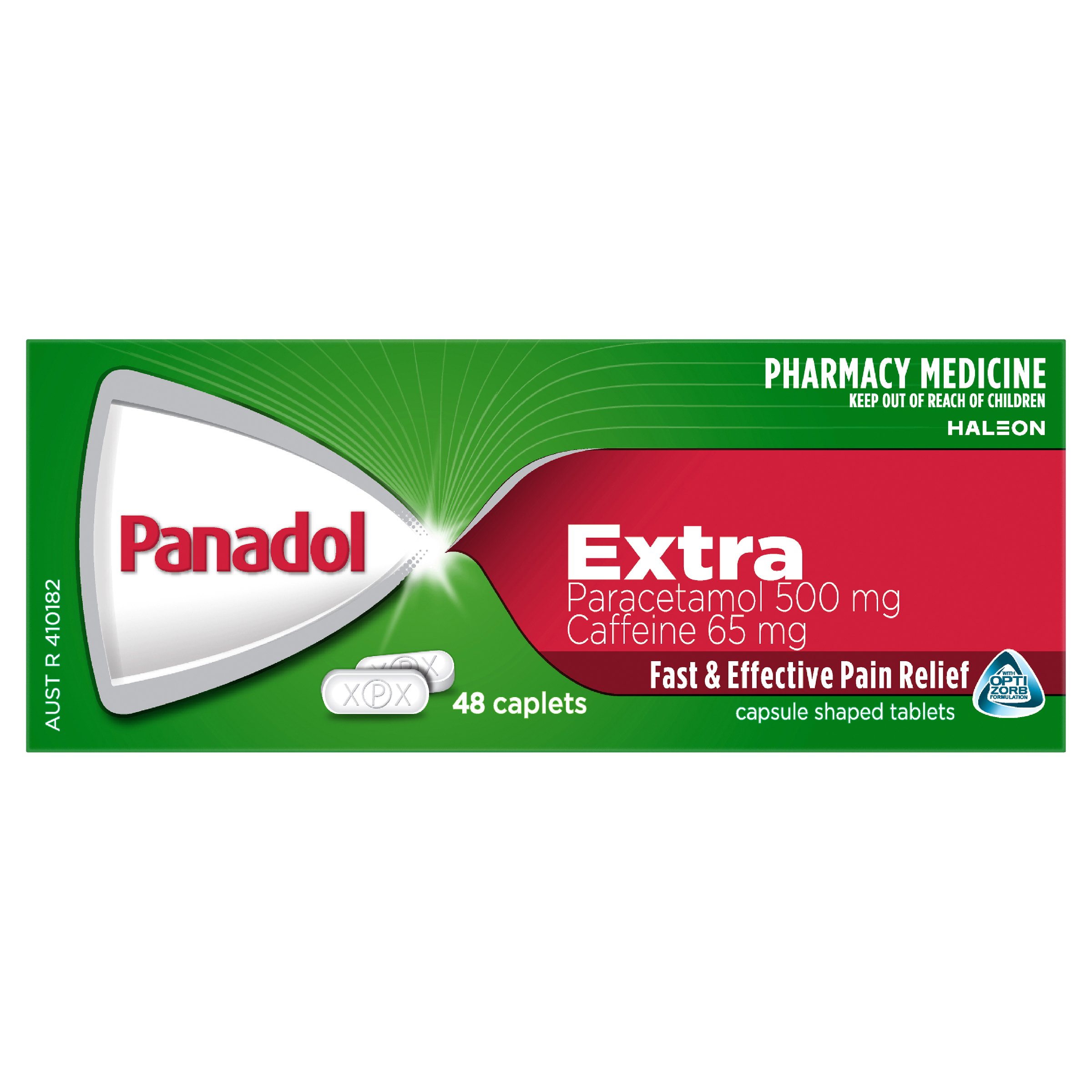 PANADOL EXTRA WITH OPTIZORB 48 CAPLETS - Image 2