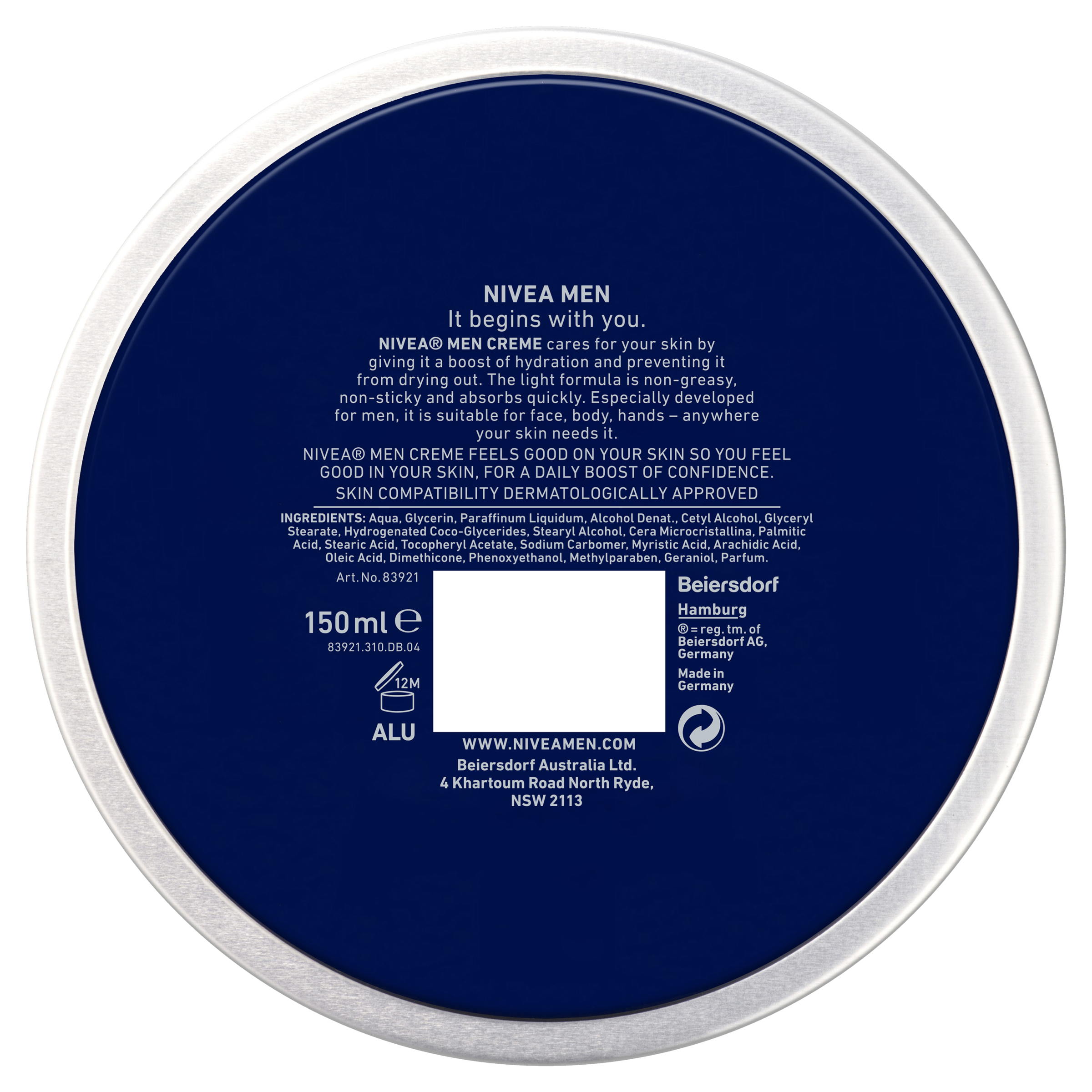 NIVEA MEN CREME 150ML - Image 4