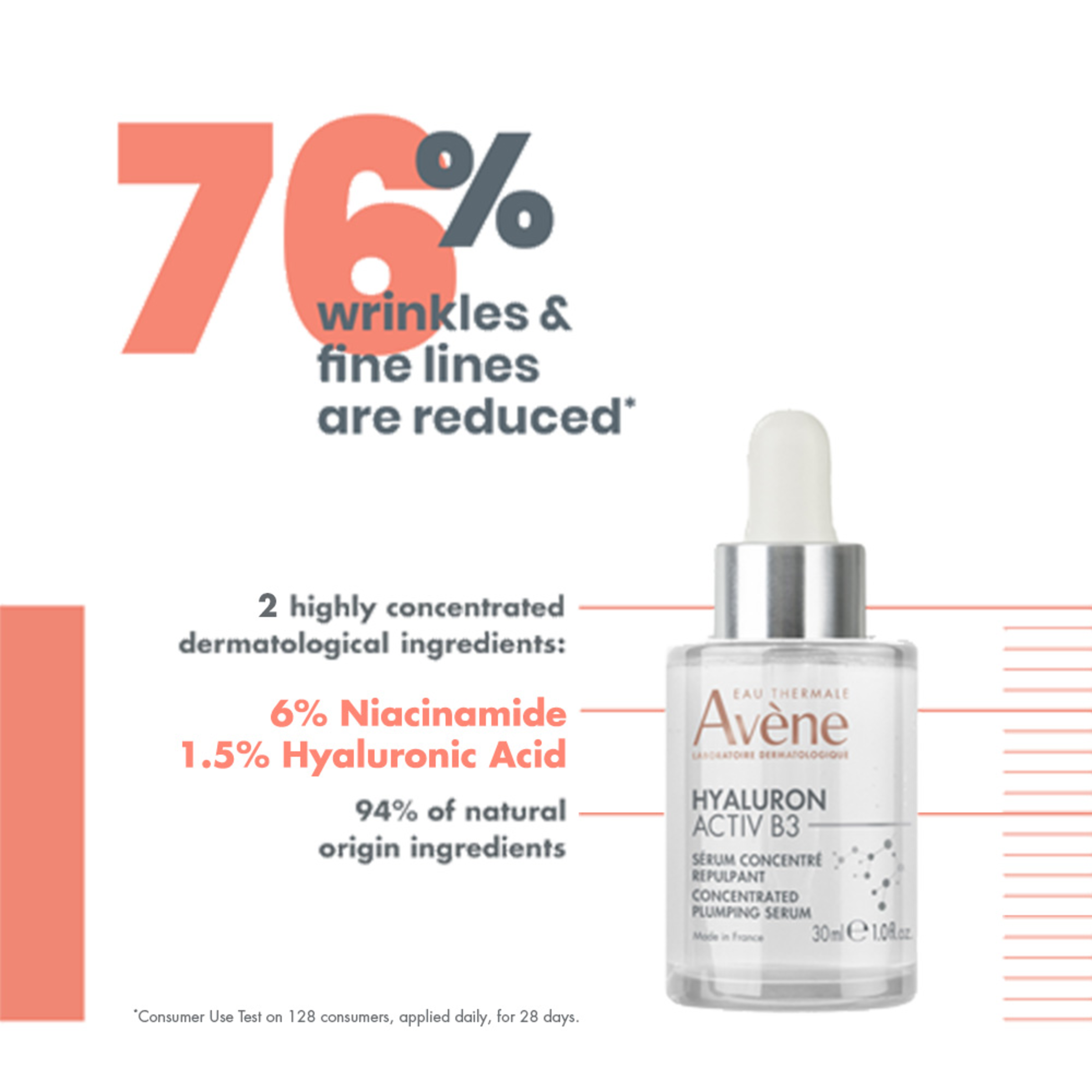AVENE HYALURON ACTIVE B3 CONC SERUM 30ML - Image 2