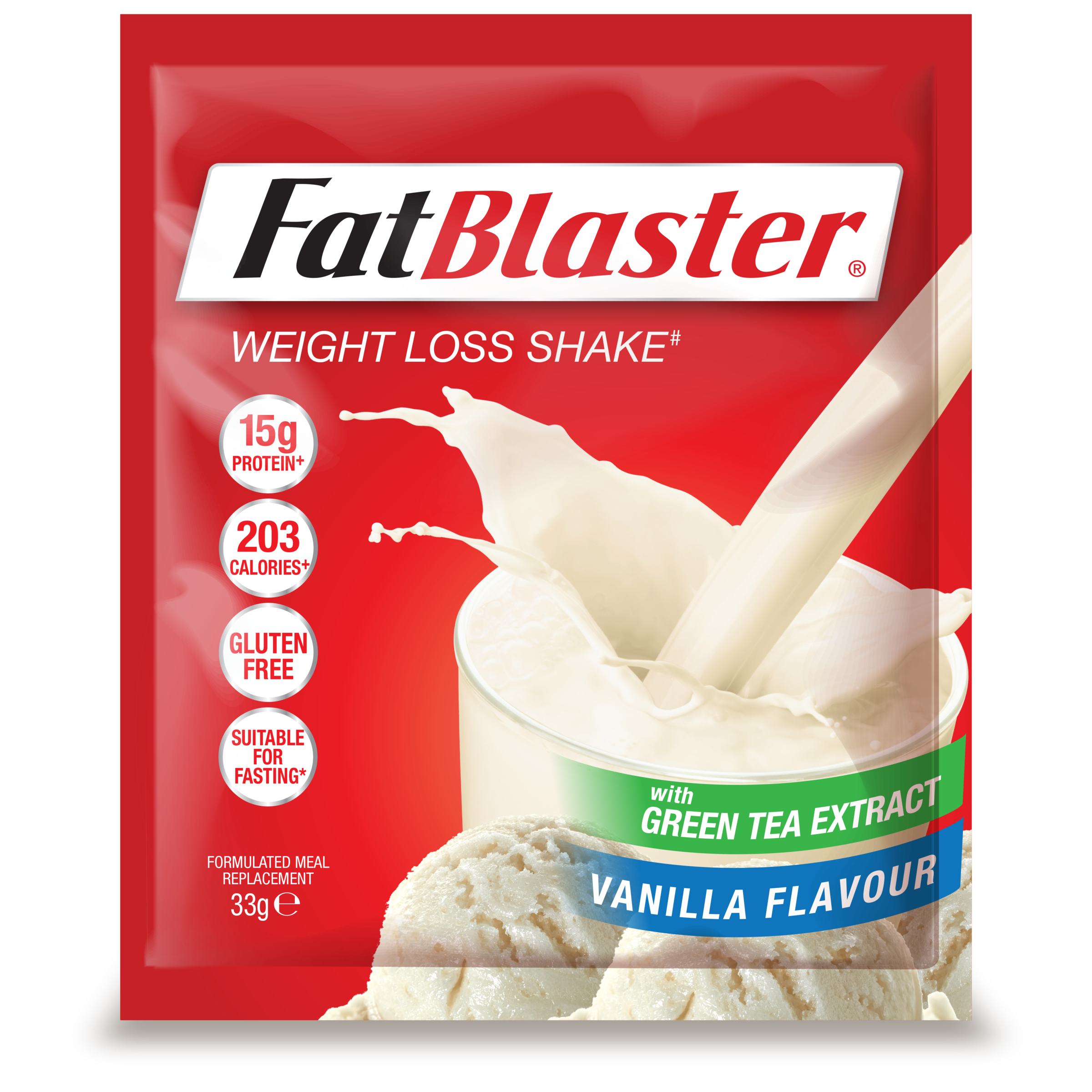 FAT BLASTER WEIGHT LOSS SHAKE VARIETY 33G 14 PACK - Image 5