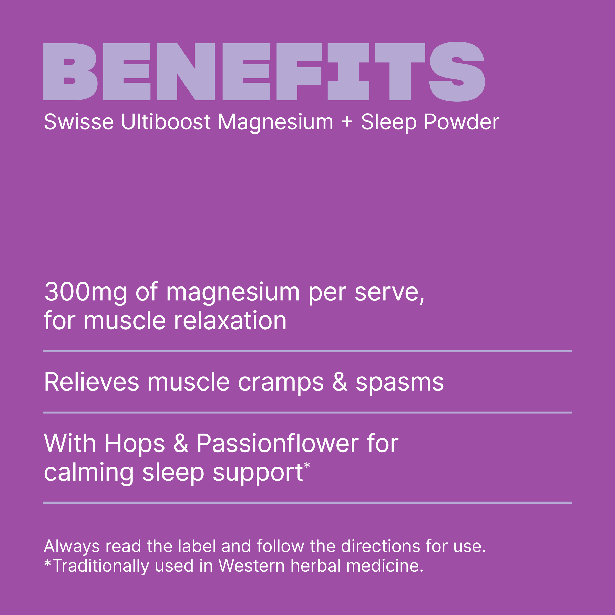 SWISSE ULTIBOOST MAGNESIUM + SLEEP POWDER 180G - Image 3