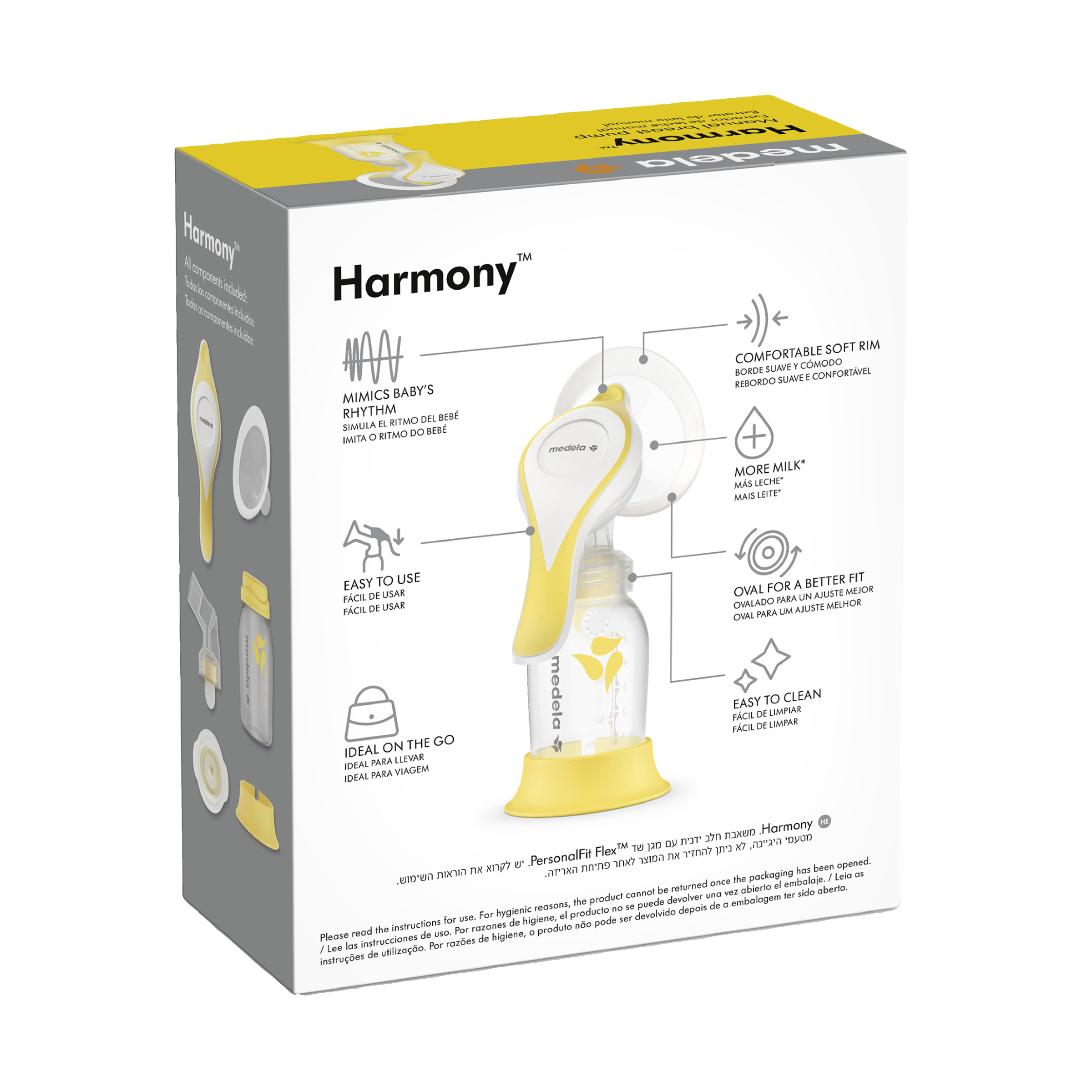 MEDELA HARMONY MANUAL BREAST PUMP - Image 2