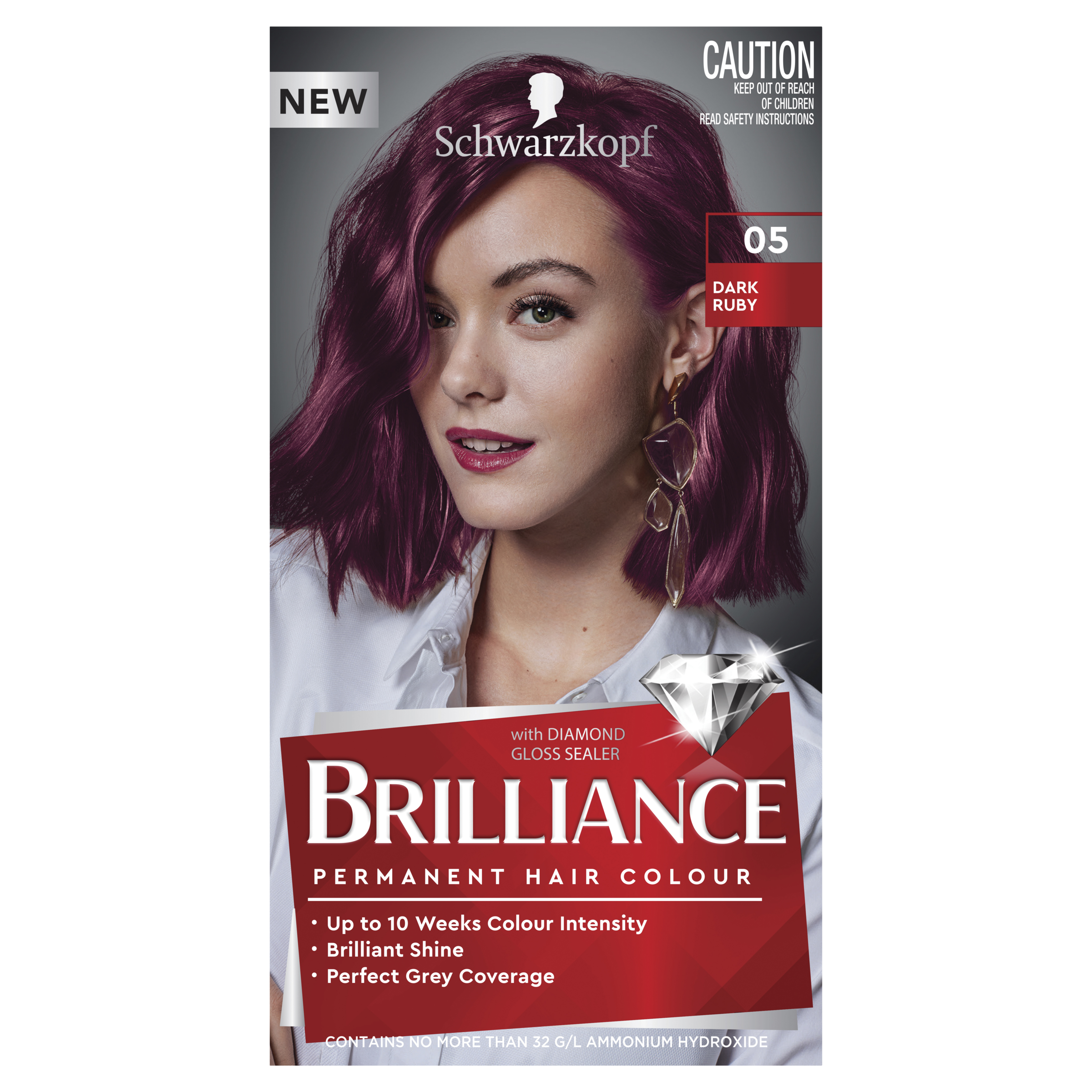 SCHWARZKOPF BRILLIANCE 05 DARK RUBY - Image 2