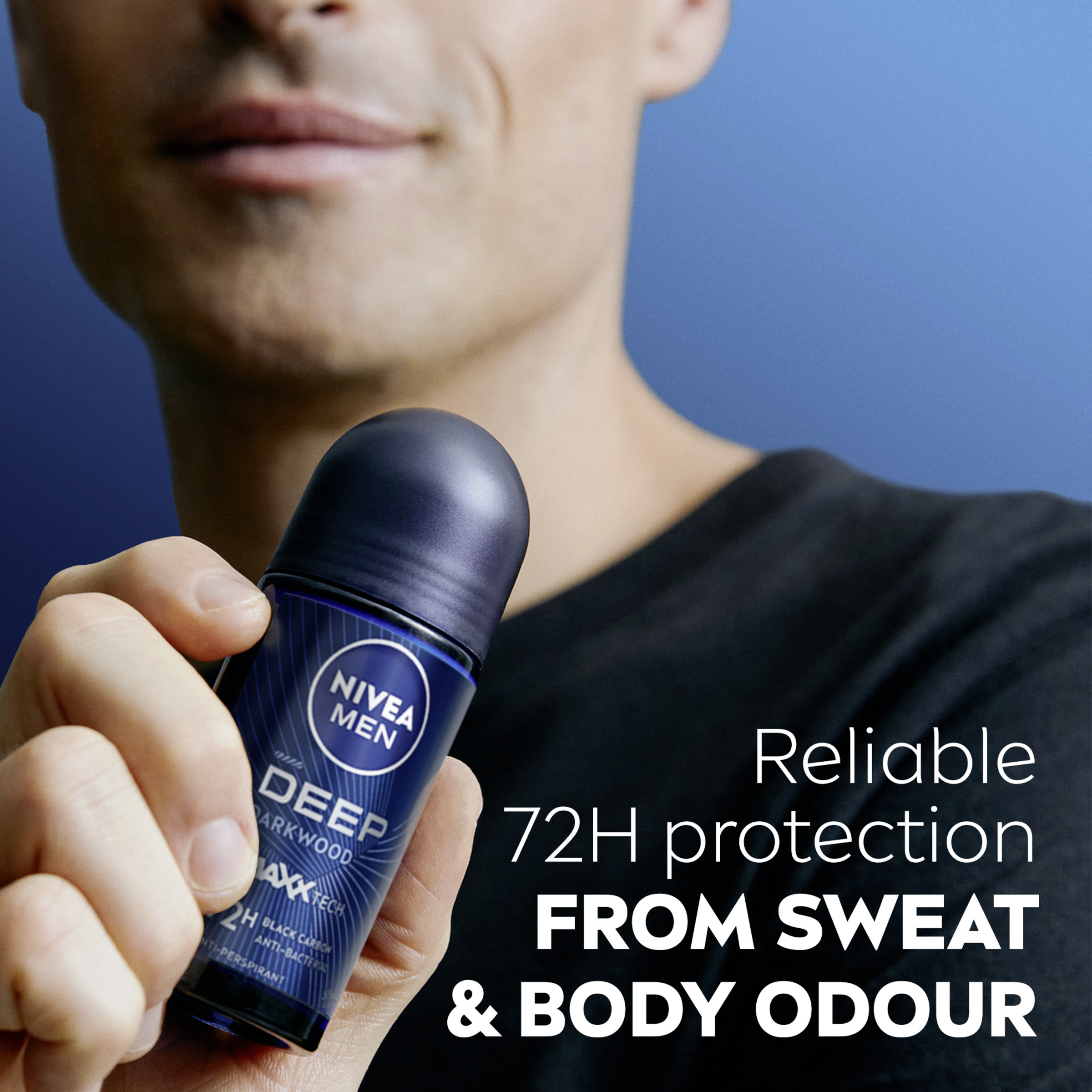 NIVEA MEN A/P DEEP DRY & CLEAN 48H ROLL ON 50ML - Image 4