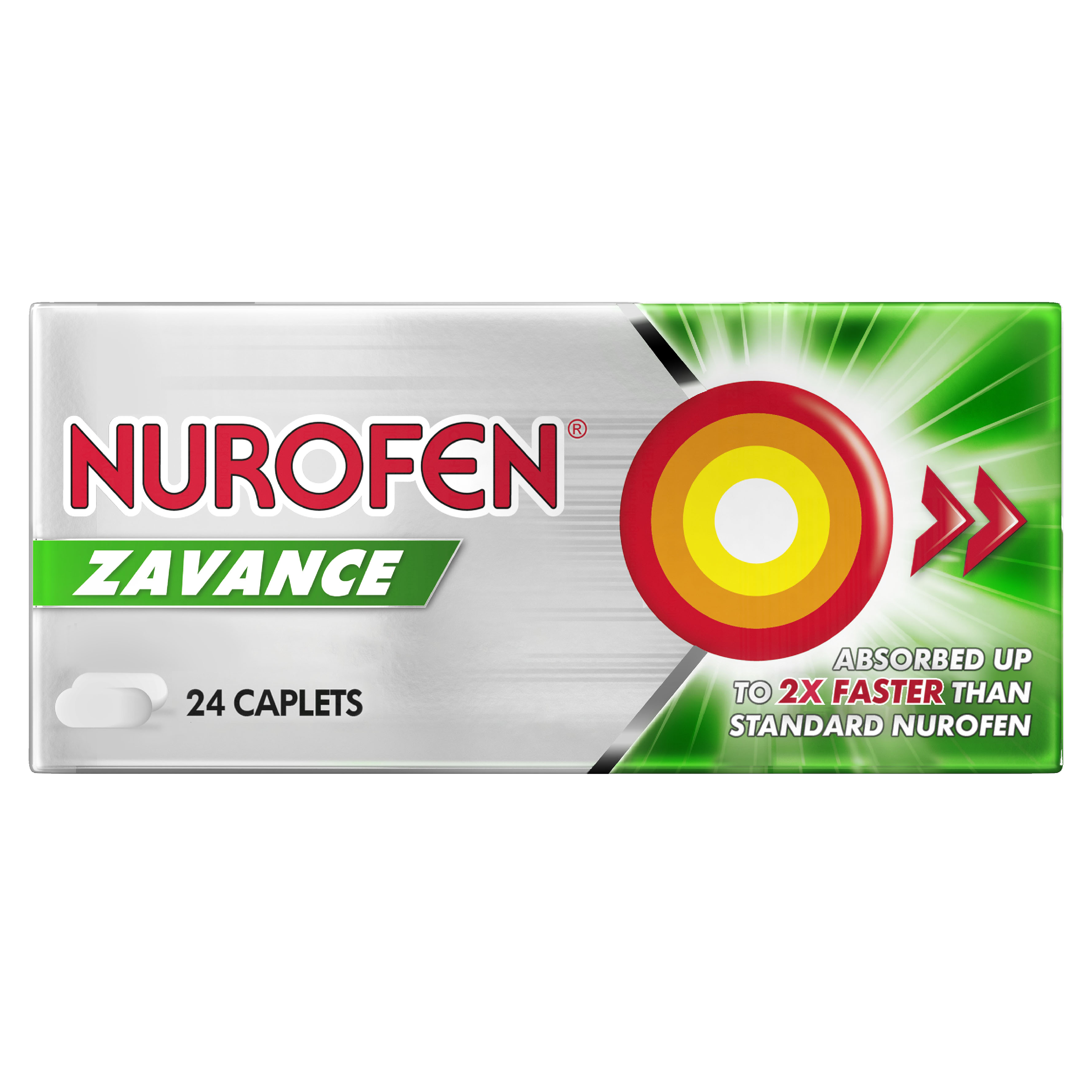 NUROFEN ZAVANCE  24 CAPLETS - Image 2