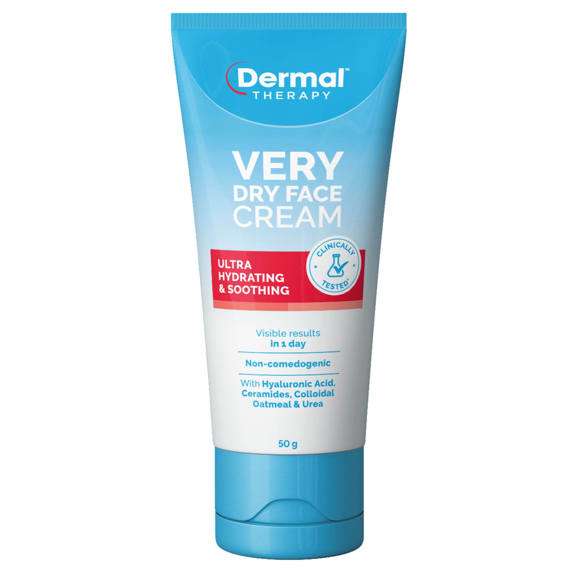 DERMAL THERAPY VERY DRY FACE CREAM 50G