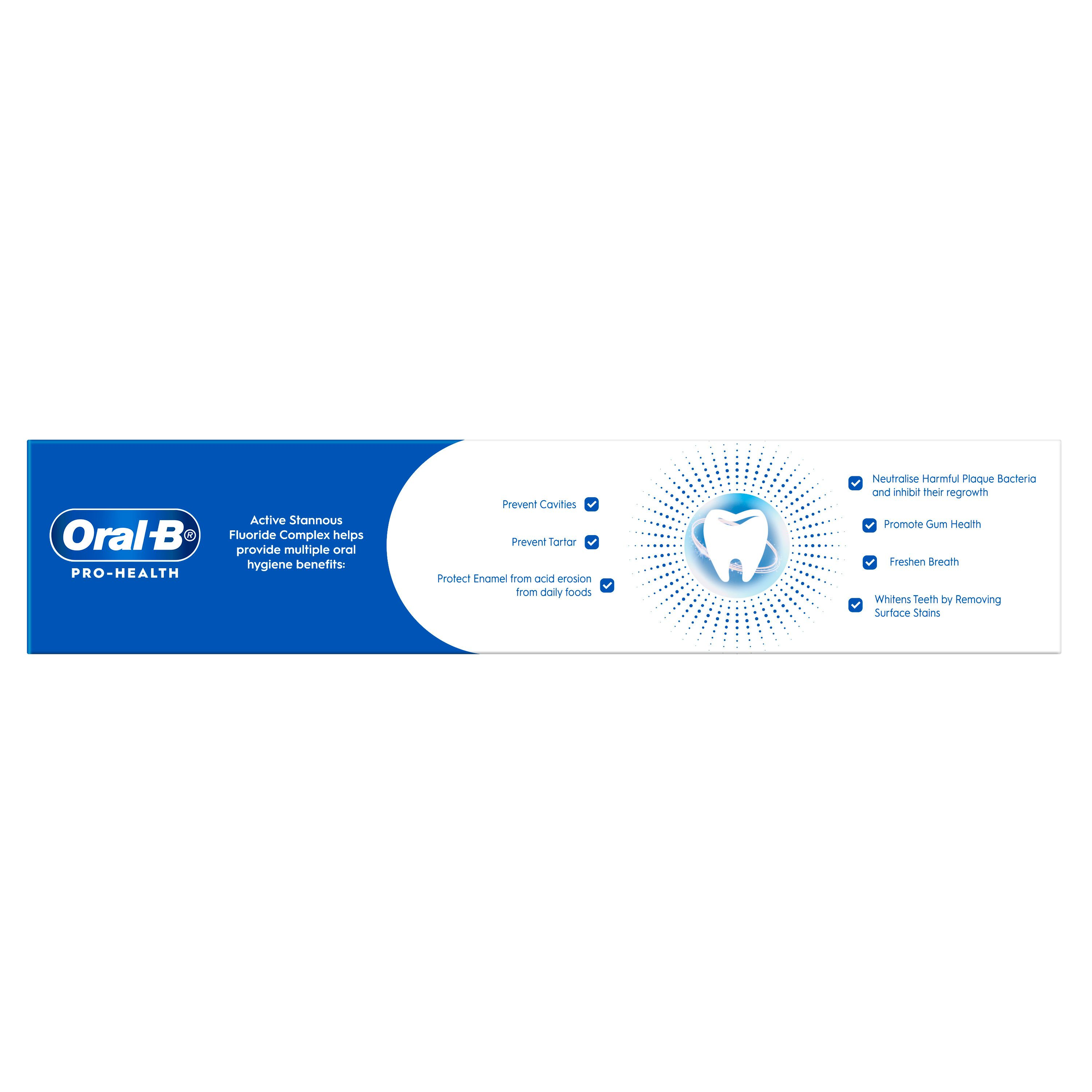ORAL-B TOOTHPASTE PRO HEALTH ADVANCED WHITENING 110G - Image 7