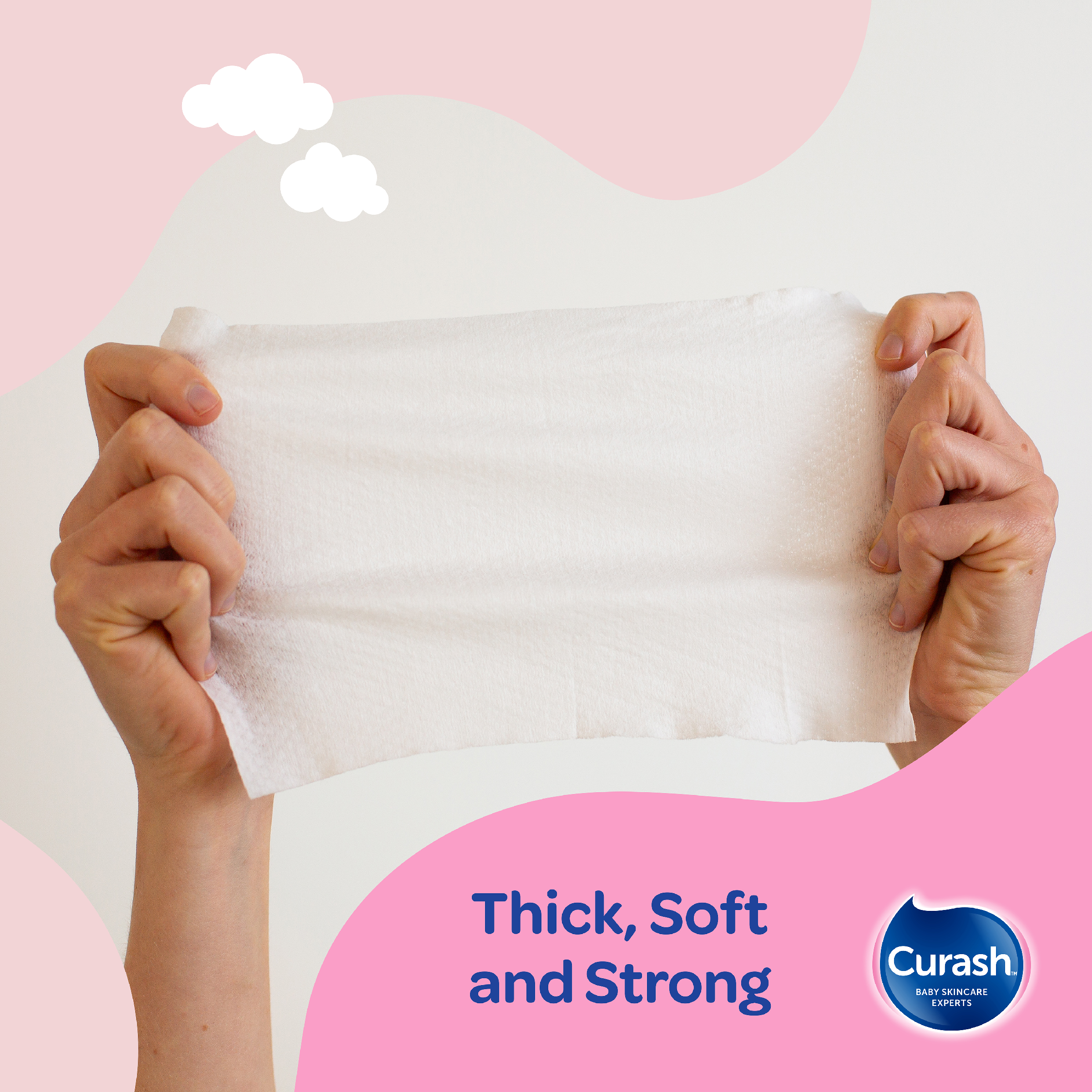 CURASH BABYCARE WIPES FRAGRANCE FREE 20 PACK - Image 9