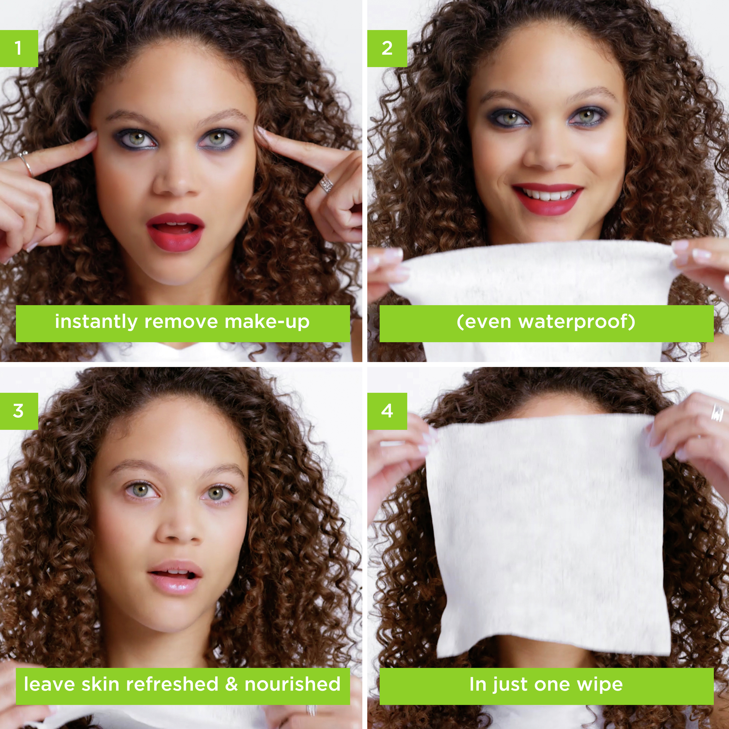 SIMPLE FACE WIPES KIND TO SKIN BIODEGRADABLE 25 TWIN PACK - Image 4