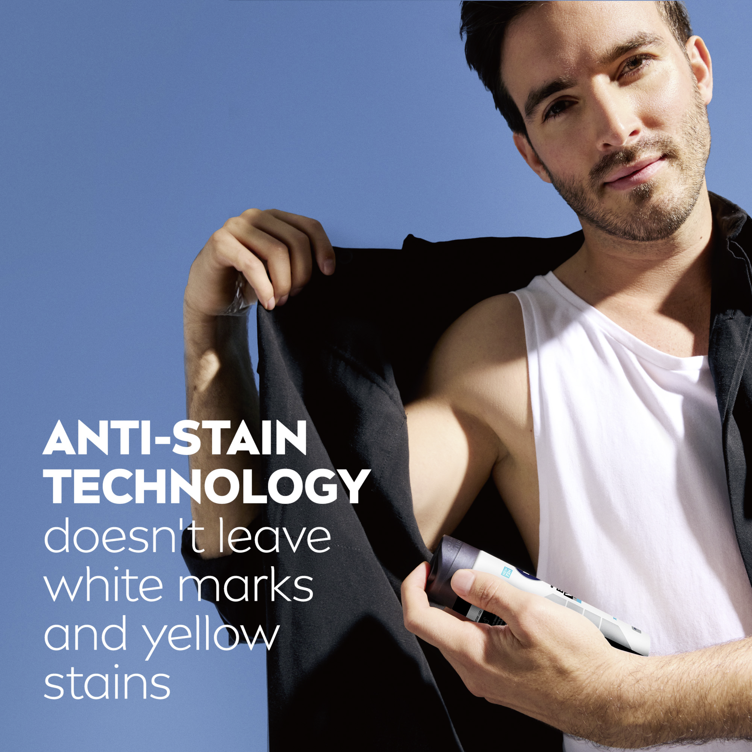 NIVEA MEN ANTIPERSPIRANT B&W  INVISIBLE FRESH 48H 250ML - Image 5