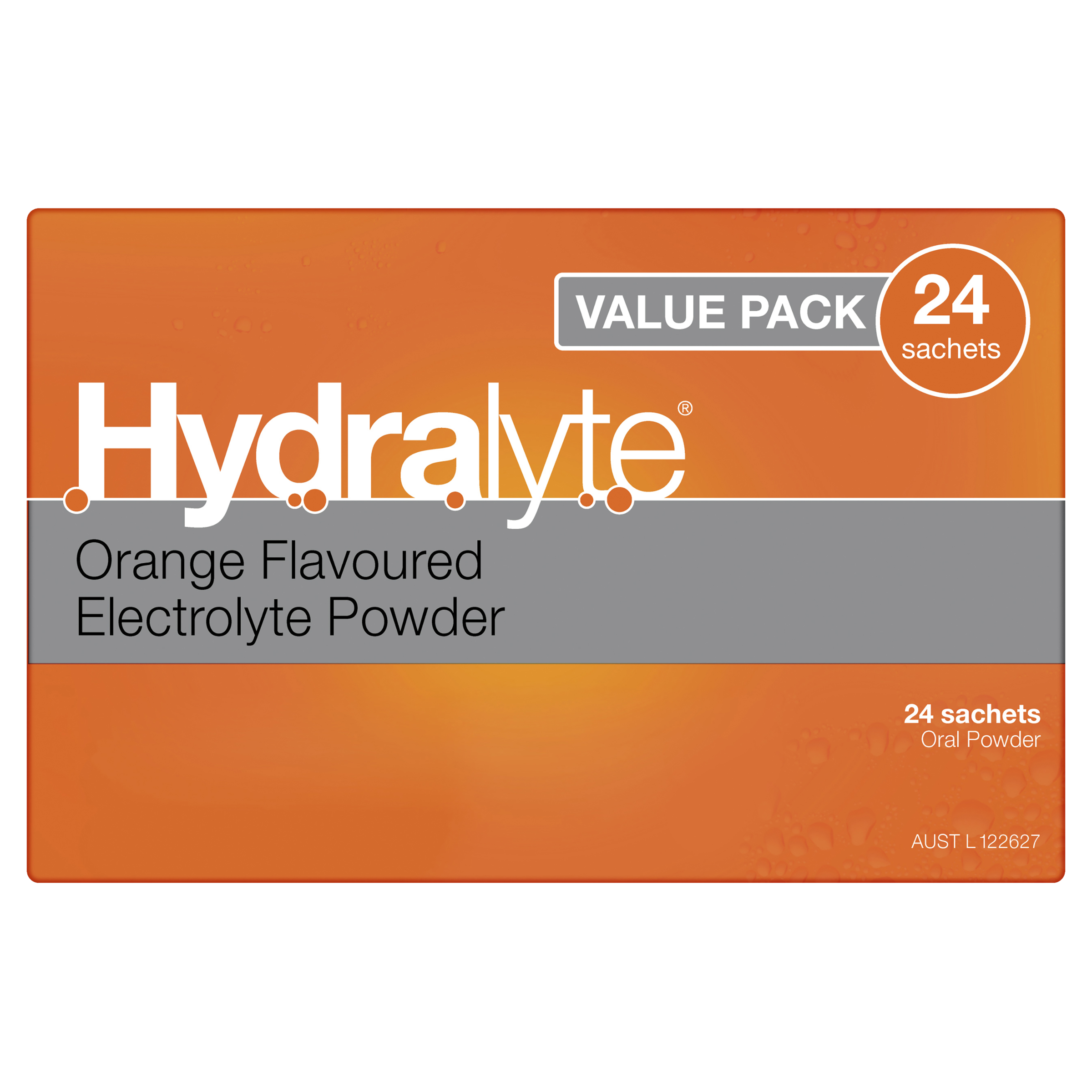 HYDRALYTE ORANGE SACHET 24 PACK - Image 9