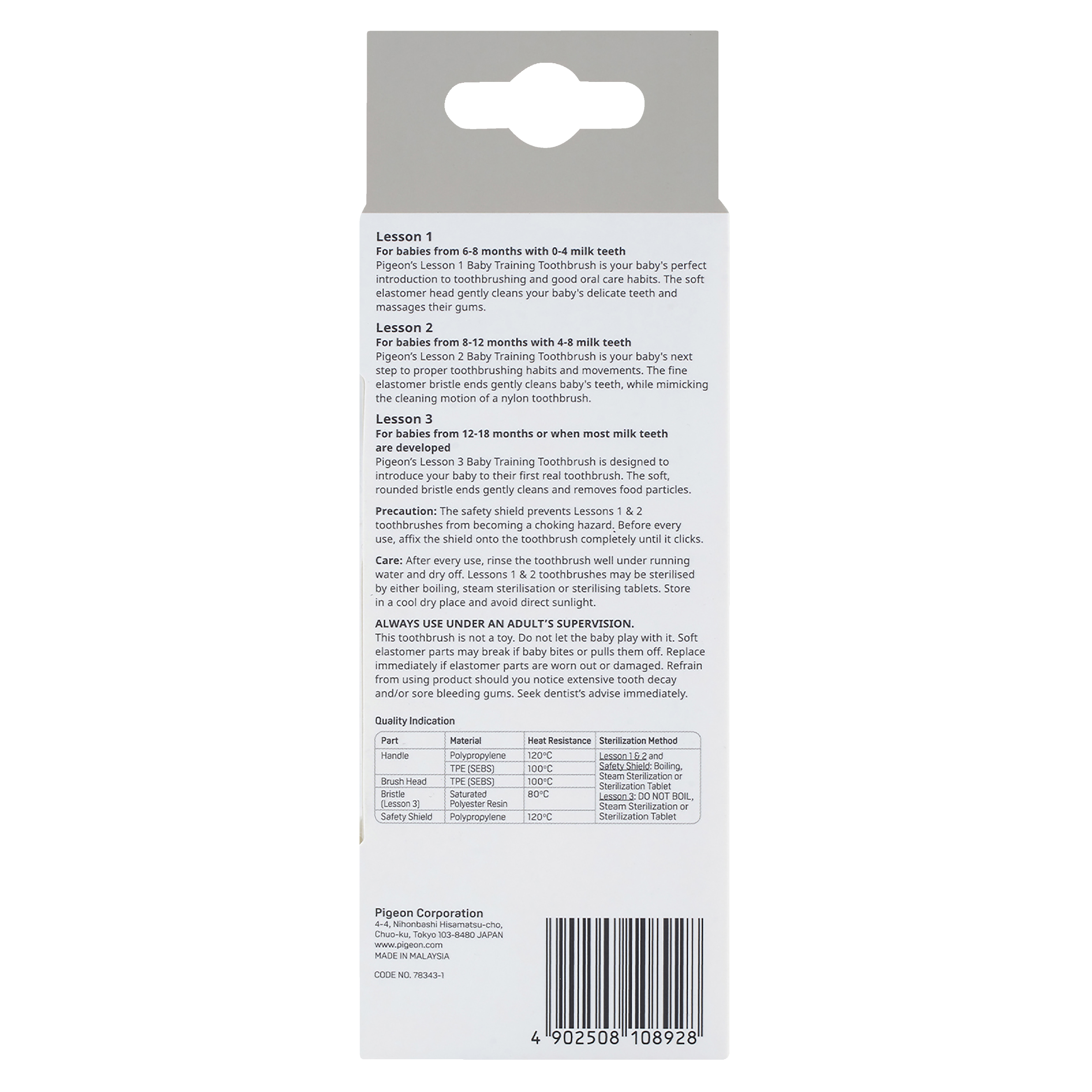 PIGEON TOOTHBRUSH TRAINING KIT - Image 2