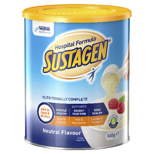 SUSTAGEN HOSPITAL FORMULA NEUTRAL POWDER 840G