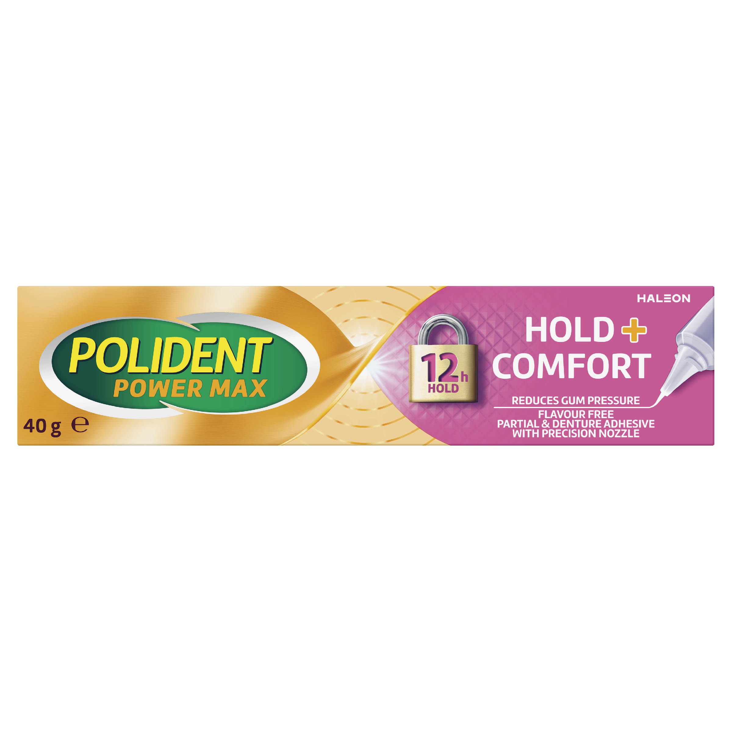 POLIDENT DENTURE ADHESIVE HOLD &COMFORT CREAM 40G - Image 5