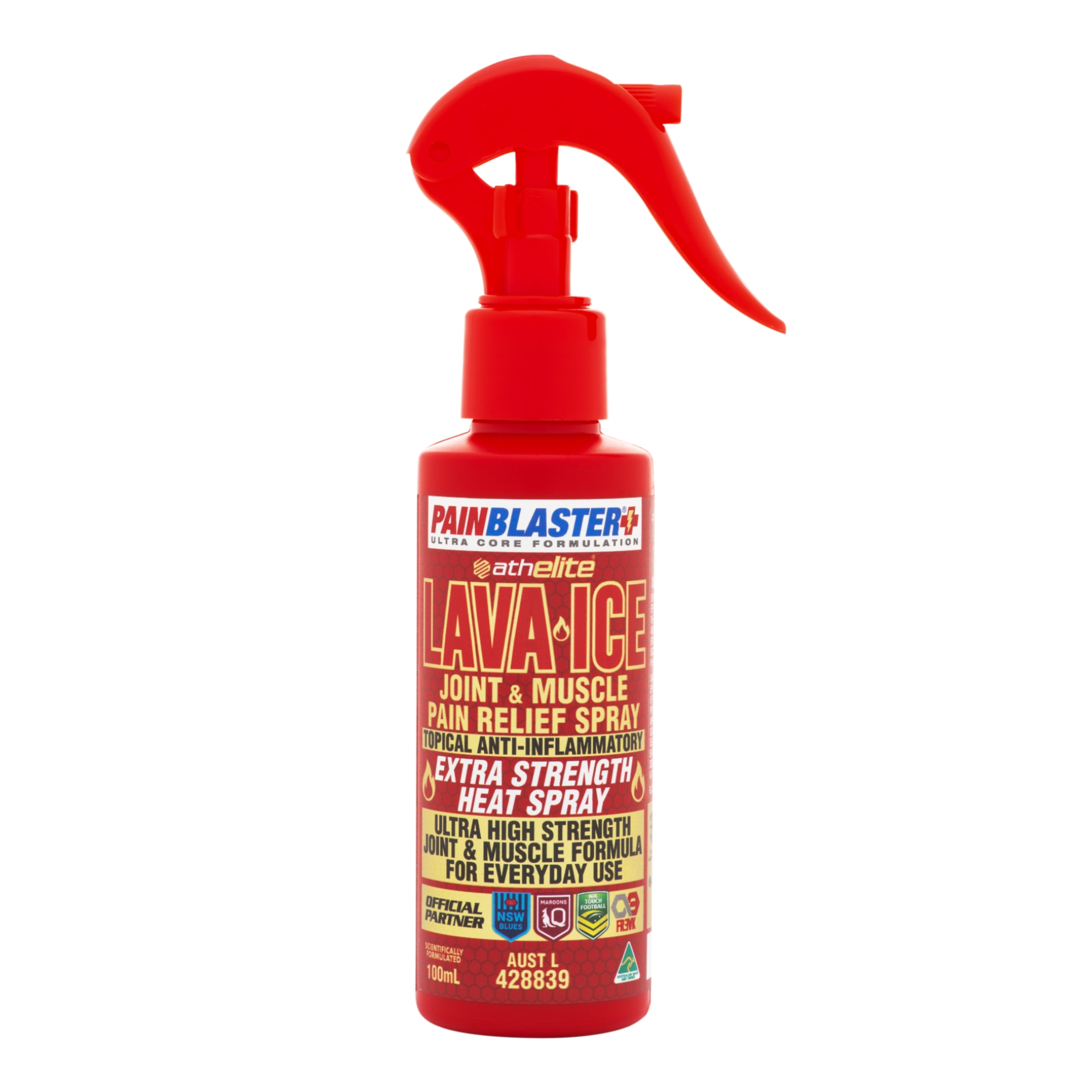 ATHELITE LAVA ICE JOINT & MUSCLE SPRAY 100ML