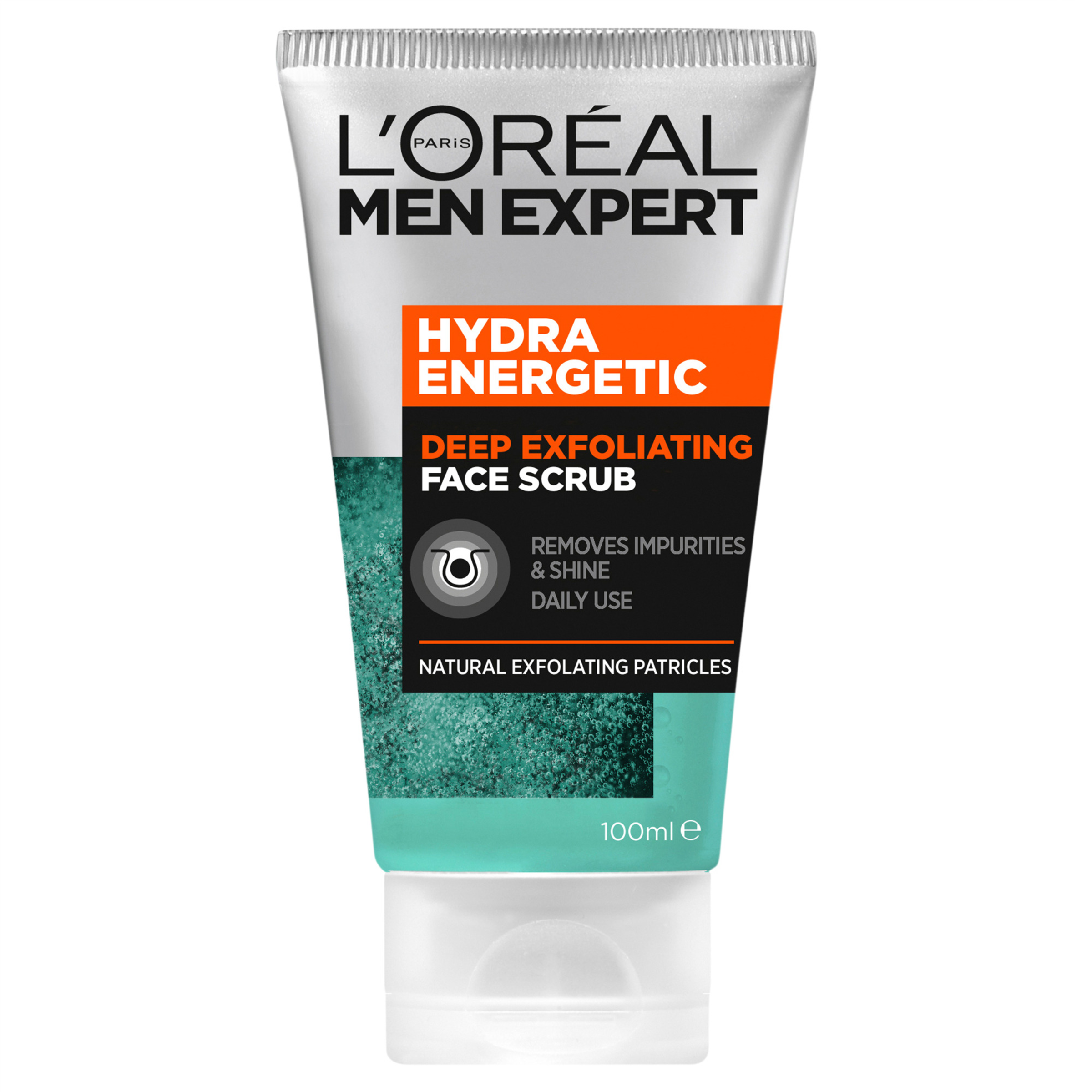LOREAL MEN FACEWASH HYDRA SCRUB 100ML