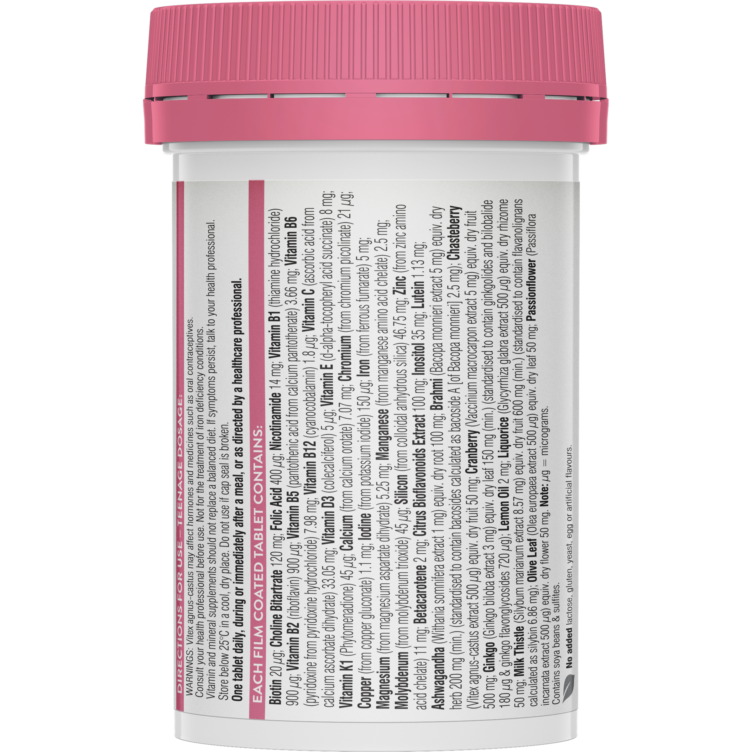 SWISSE ULTIVITE WOMENS TEENAGE TABLETS 60 - Image 2