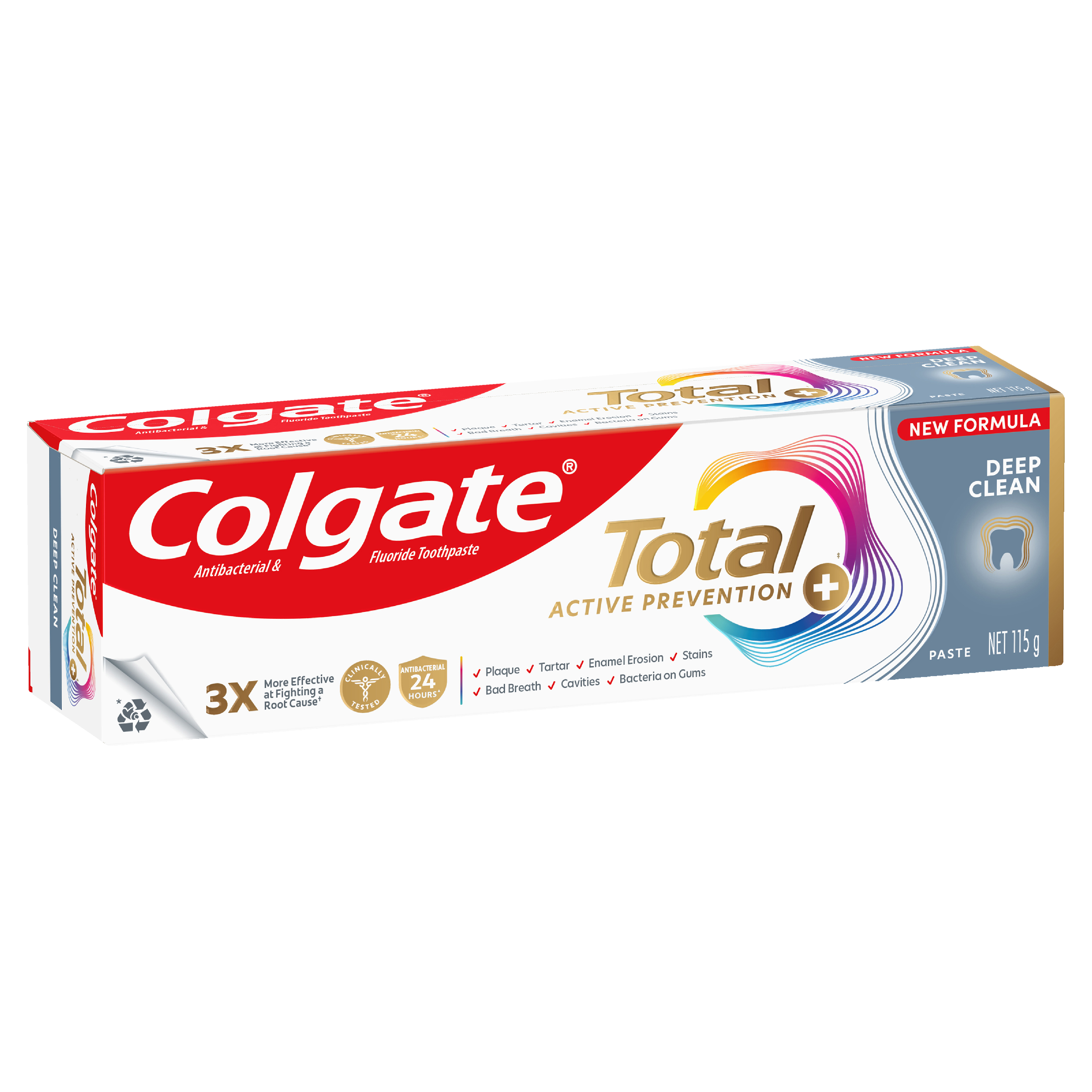 COLGATE TOOTHPASTE TOTAL ADVANCED CLEAN ANTIBACTERIAL 115G