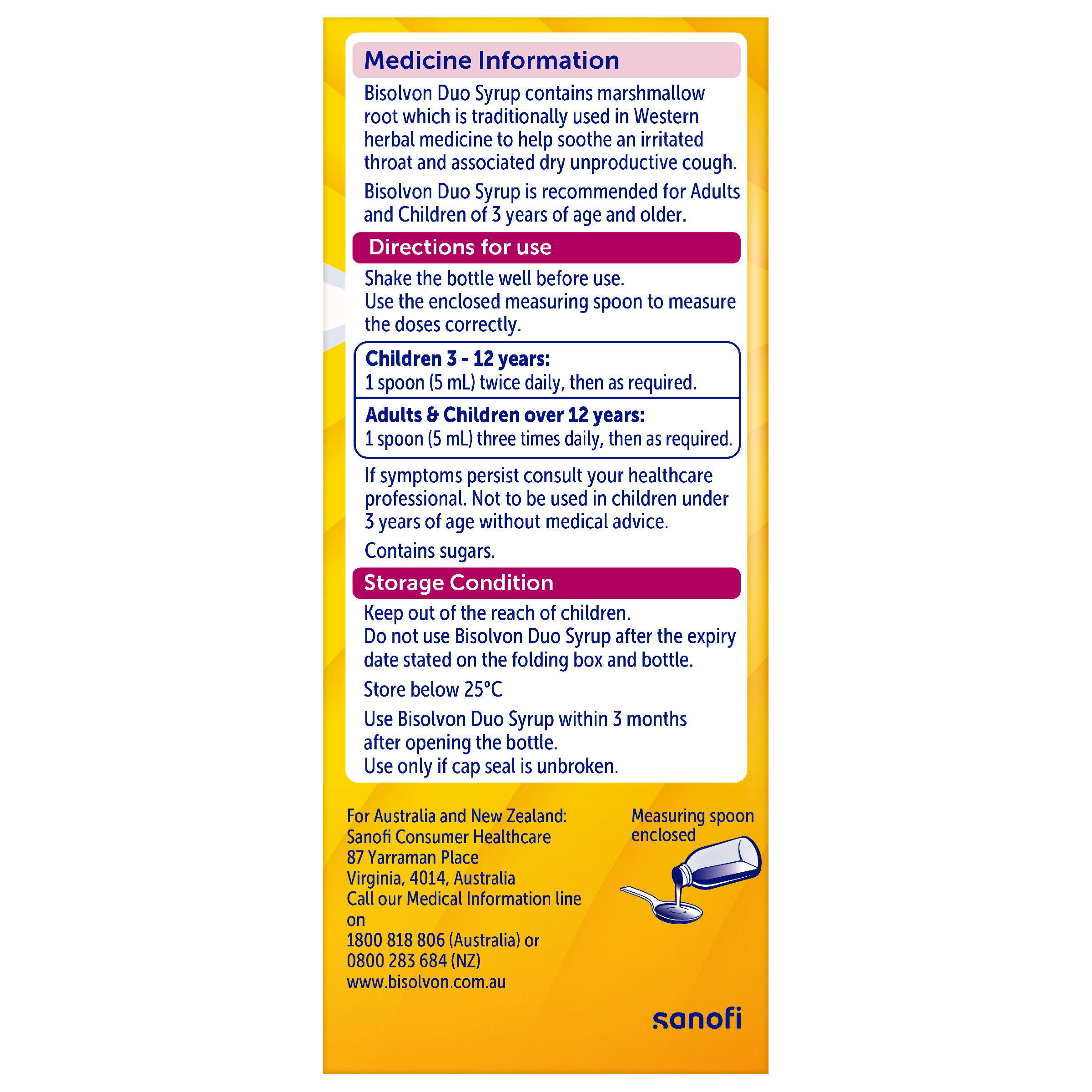 BISOLVON DUO SYRUP 100ML - Image 6