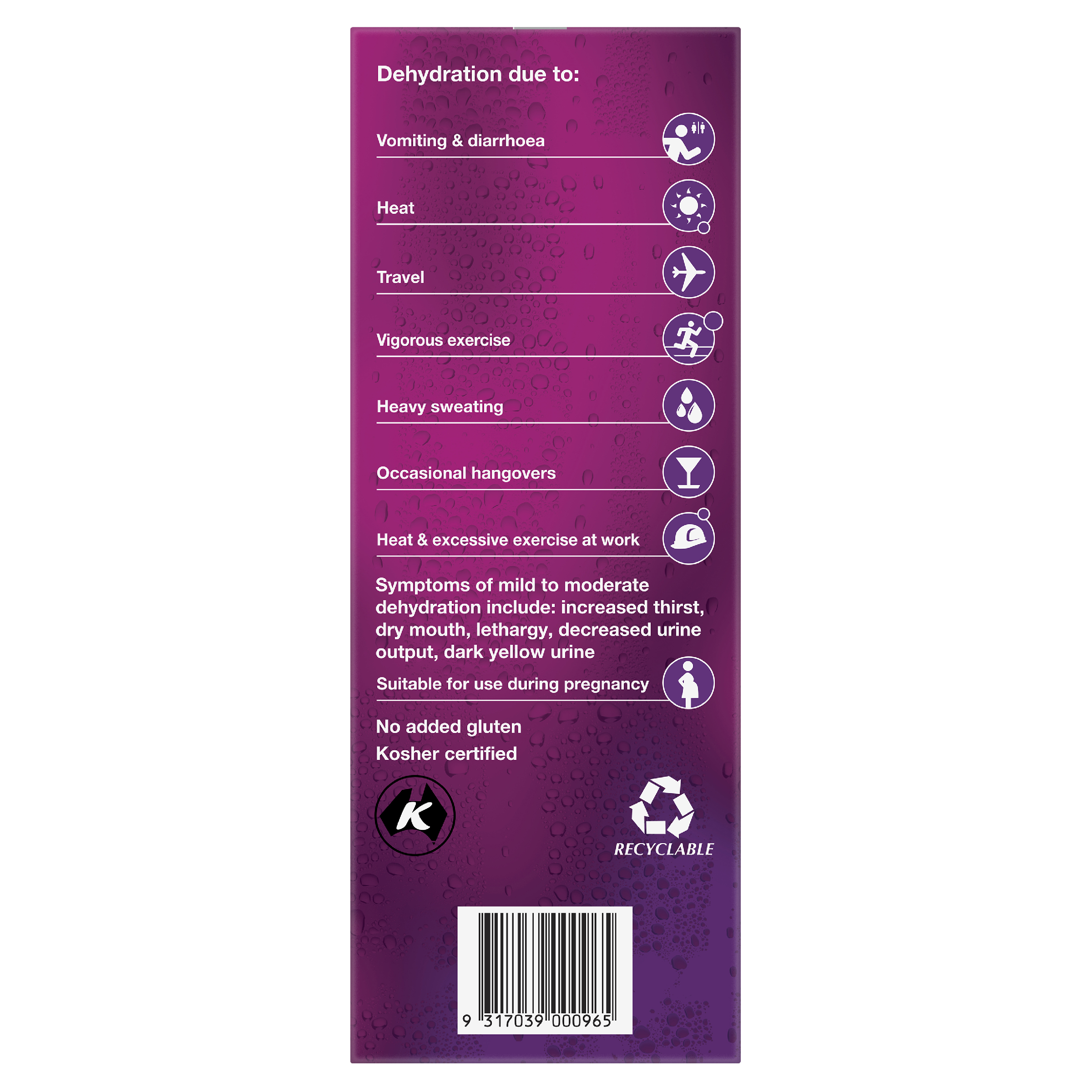 HYDRALYTE ICE BLOCKS APPLE BLACKCURRANT 16 PACK - Image 3