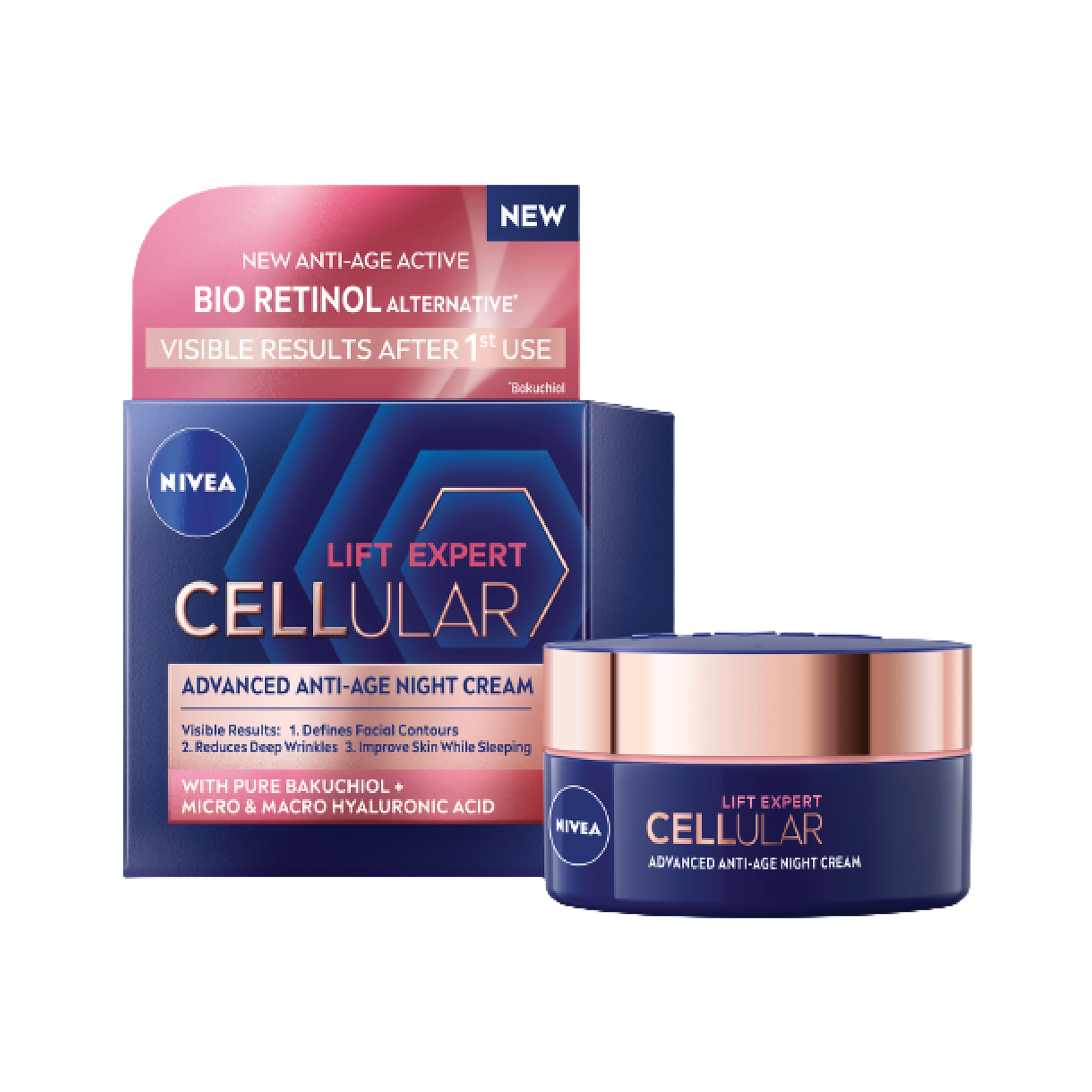 NIVEA CELLULAR LIFT EXPER NIGHT CREAM 50ML