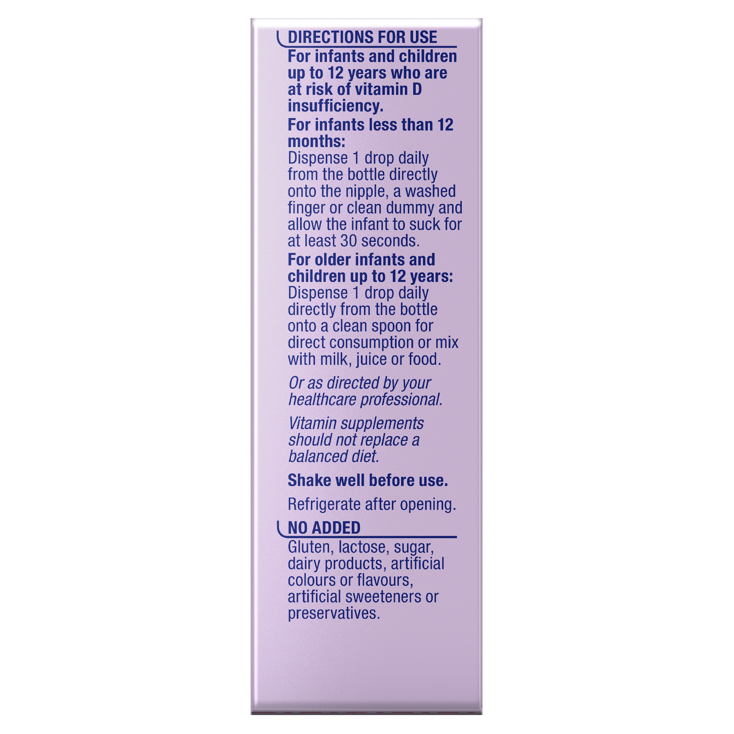 OSTELIN INFANT VITAMIN D3 DROPS 2.4ML - Image 3