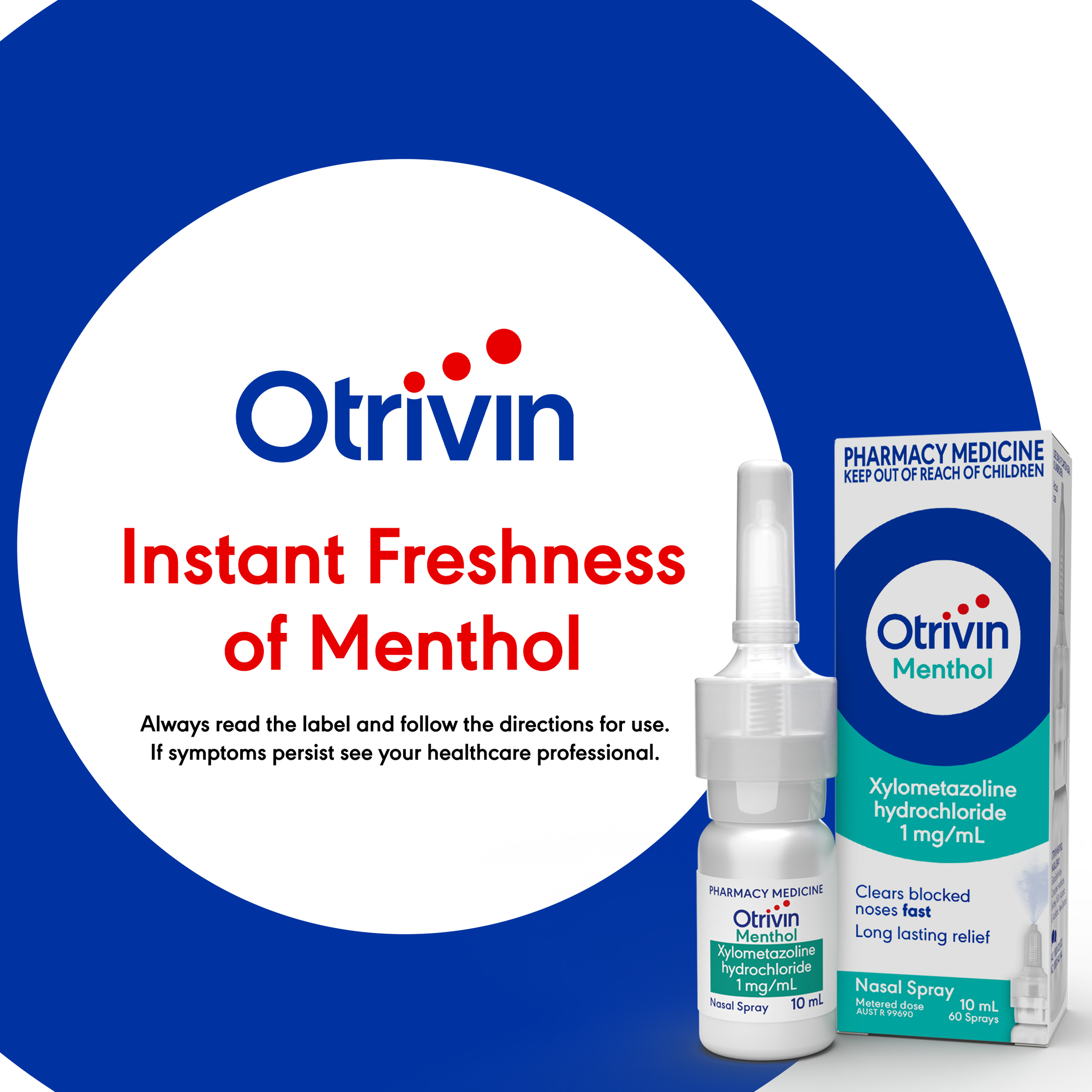 OTRIVIN ADULT METERED DOSE NASAL SPRAY MENTHOL 10ML - Image 6
