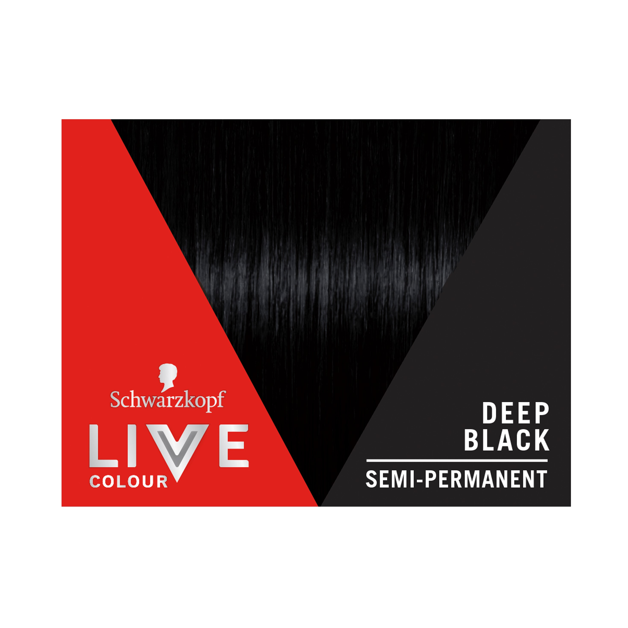 SCHWARZKOPF LIVE COLOUR DEEP BLACK 75ML - Image 5