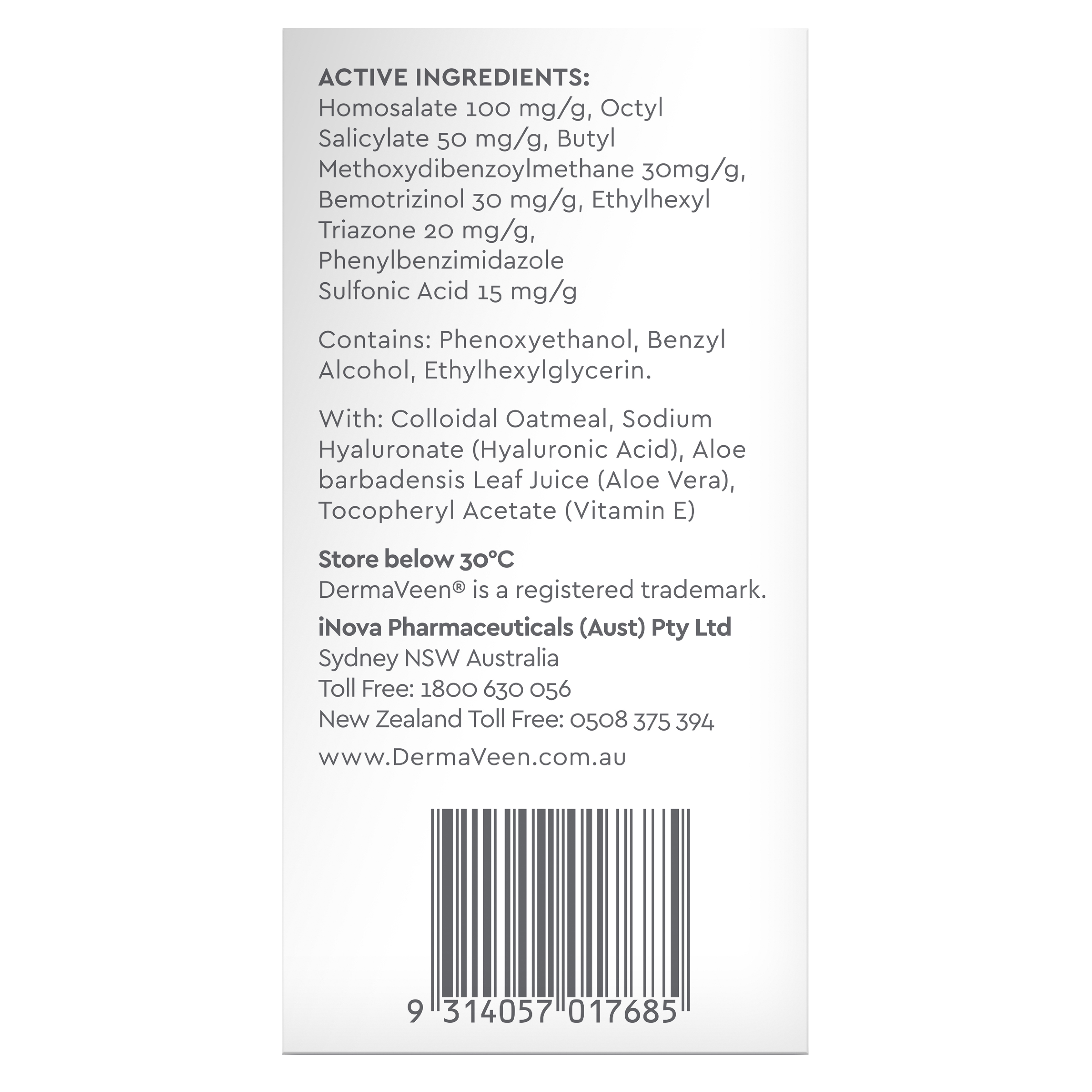 DERMAVEEN FACE ULTRALIGHT DAY LOTION SPF50+ 50ML - Image 4