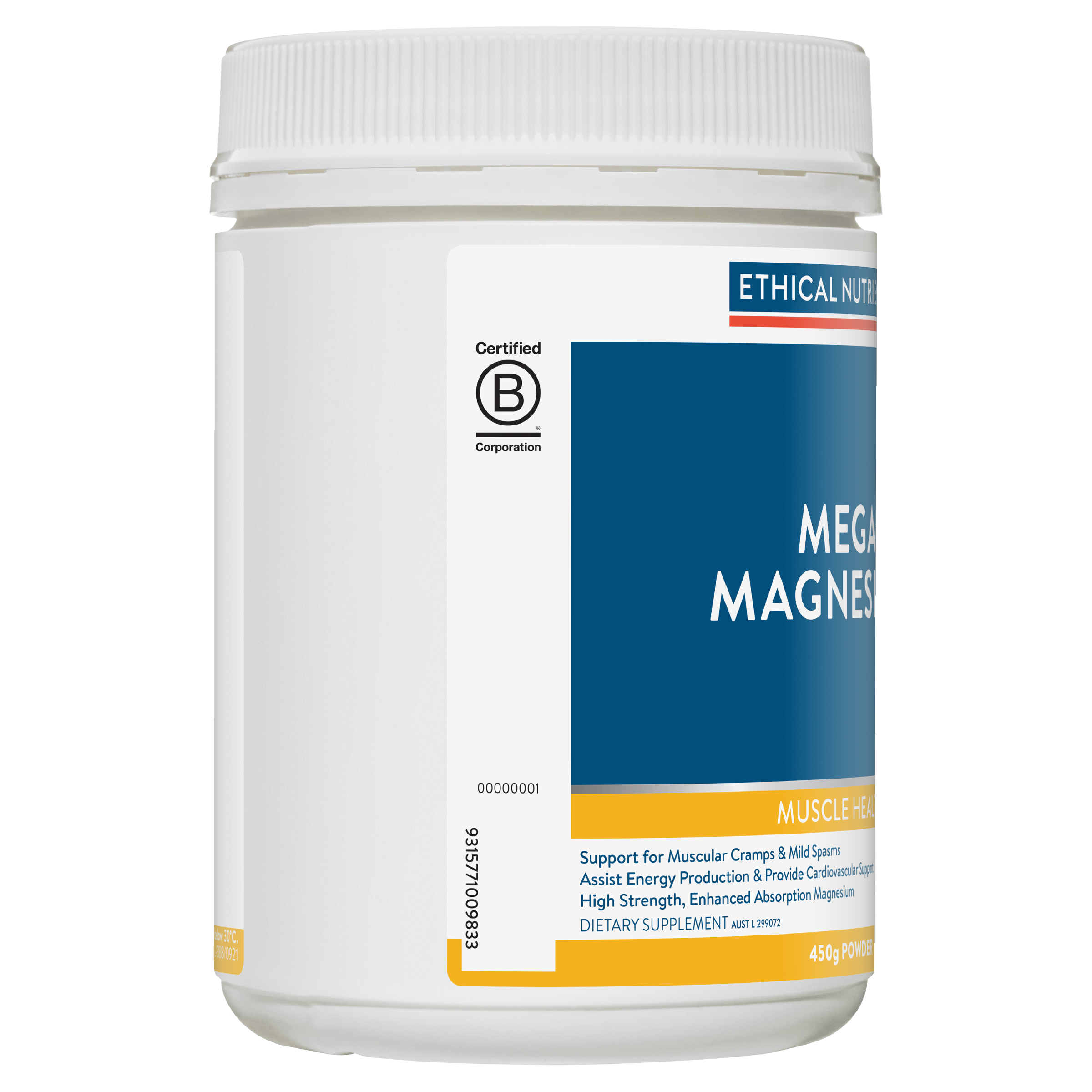 ETHICAL NUTRIENTS MEGA MAGNESIUM RELAX 60 TABLETS - Image 4