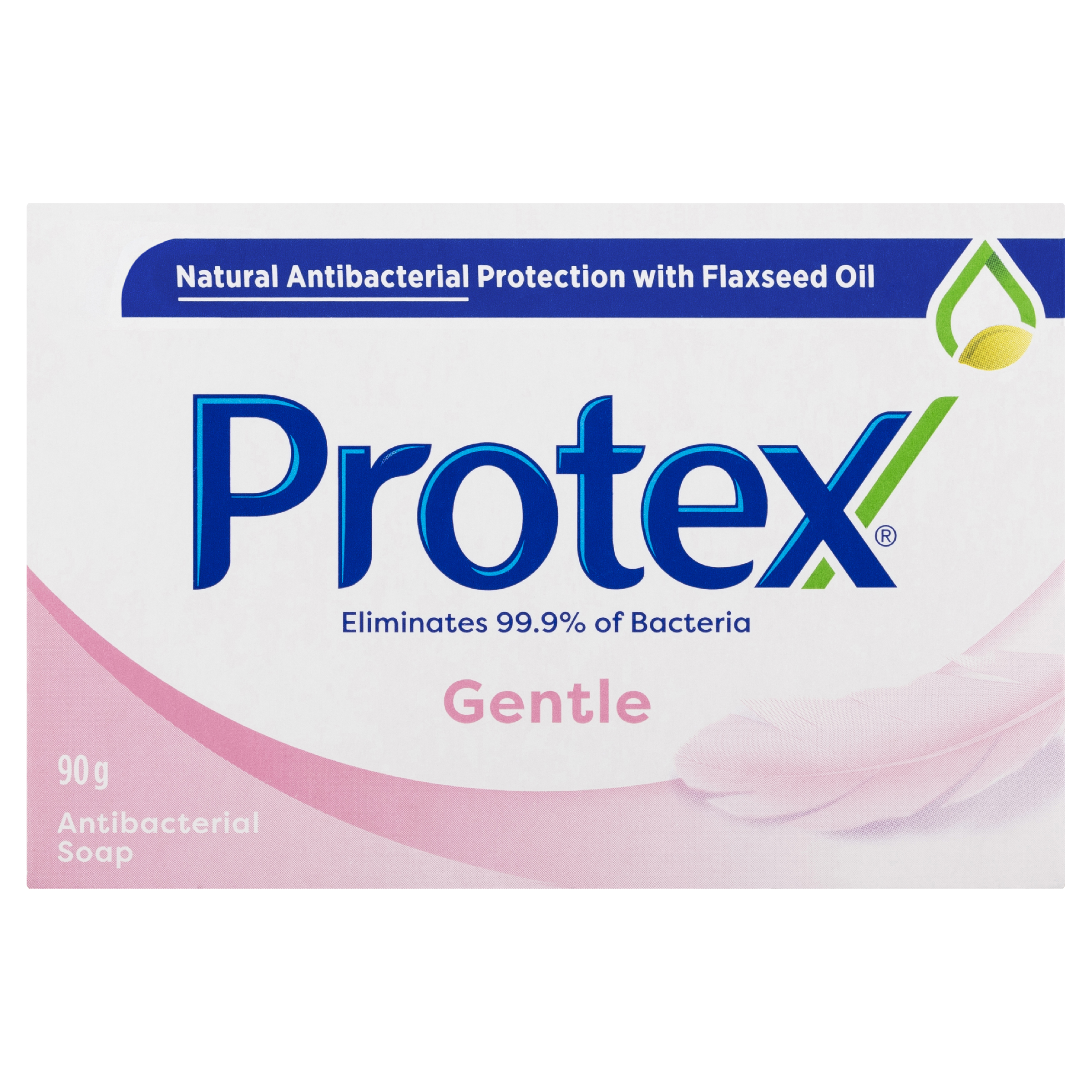 PROTEX ANTIBACTERIAL BODY SOAP GENTLE FOR SENSITIVE SKIN 90G - Image 2