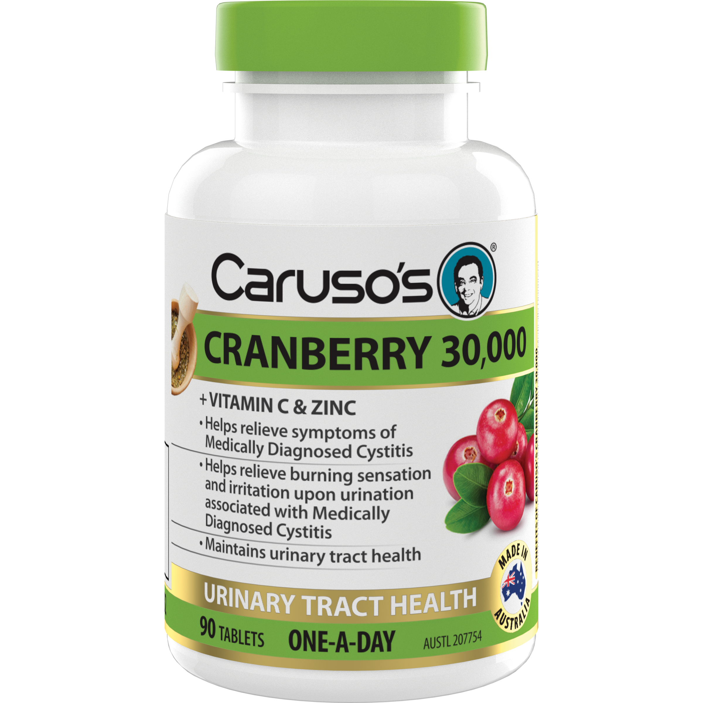 CARUSOS CRANBERRY 30000 90 TABLETS
