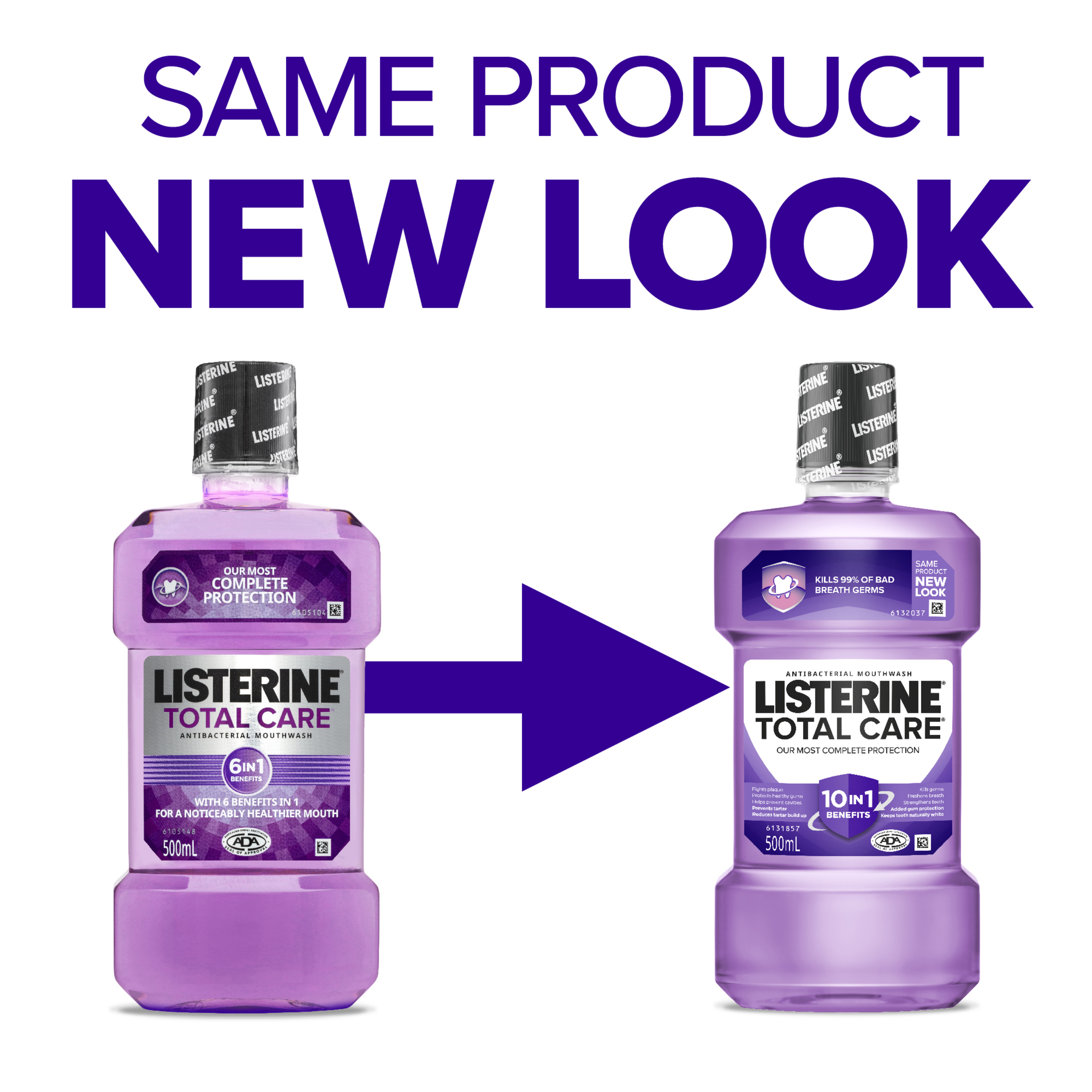 LISTERINE MOUTH WASH TOTAL CARE 250ML - Image 4